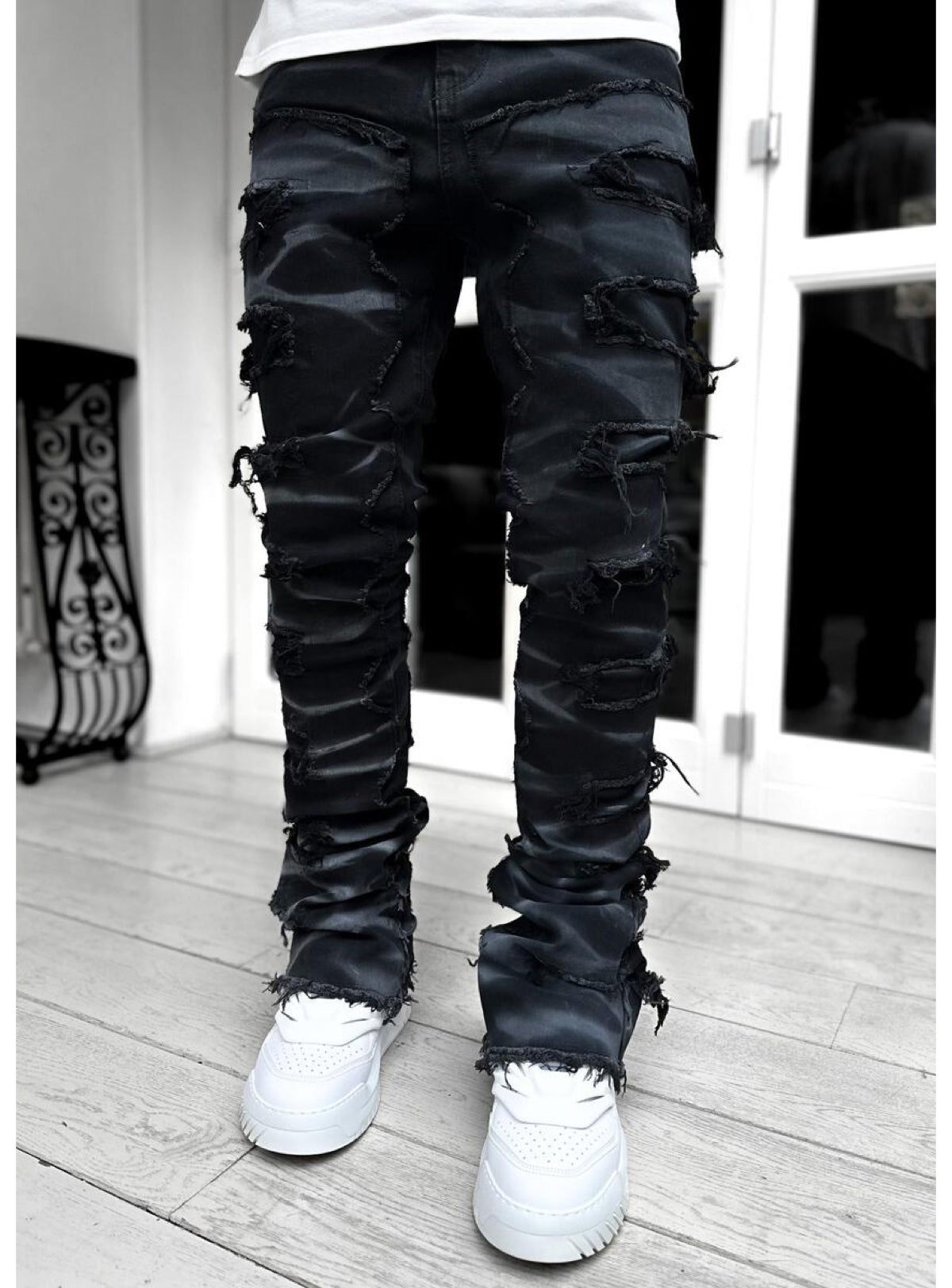 Guapi Jeans - Obsidian Smoke Denim - Black - GUAP21