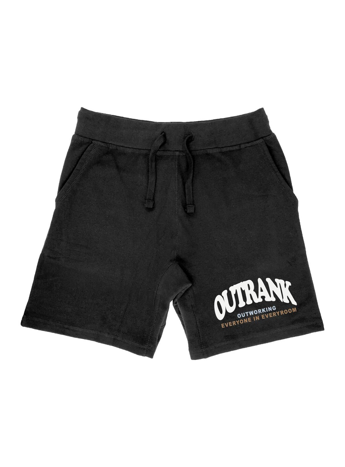 Outrank Shorts - Outworking - Black - ORS2474