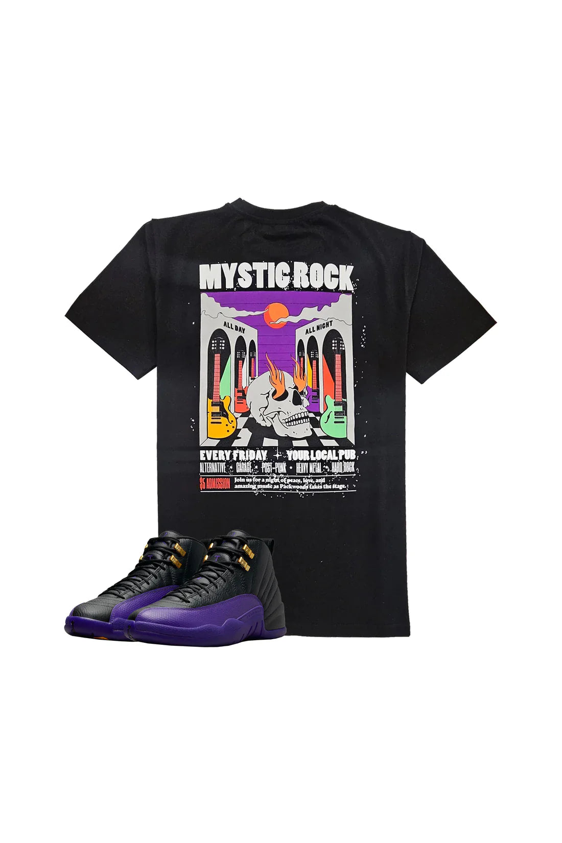 Packwood T-Shirt - Mystic - Black