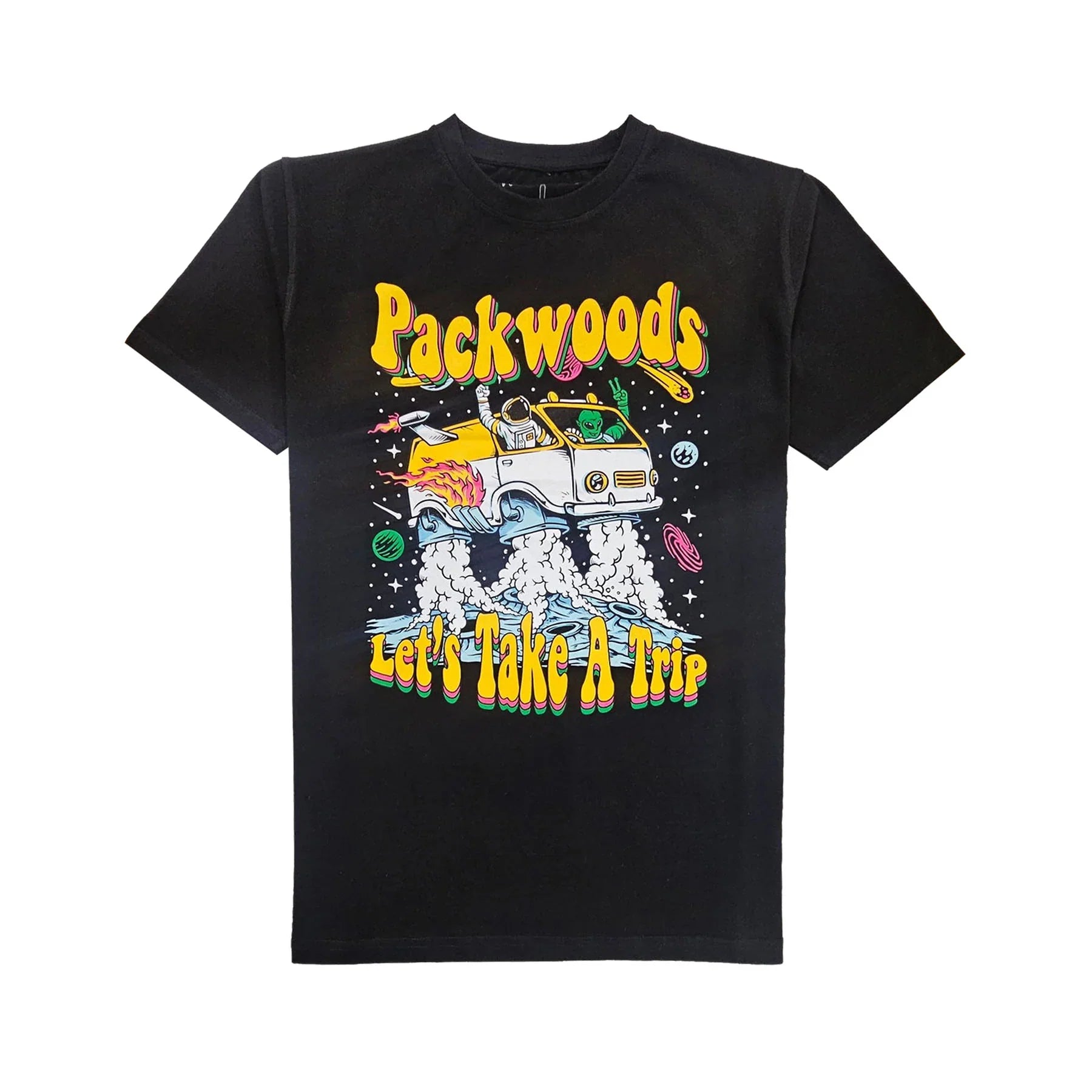 Packwood T-Shirt - Take A Trip - Black
