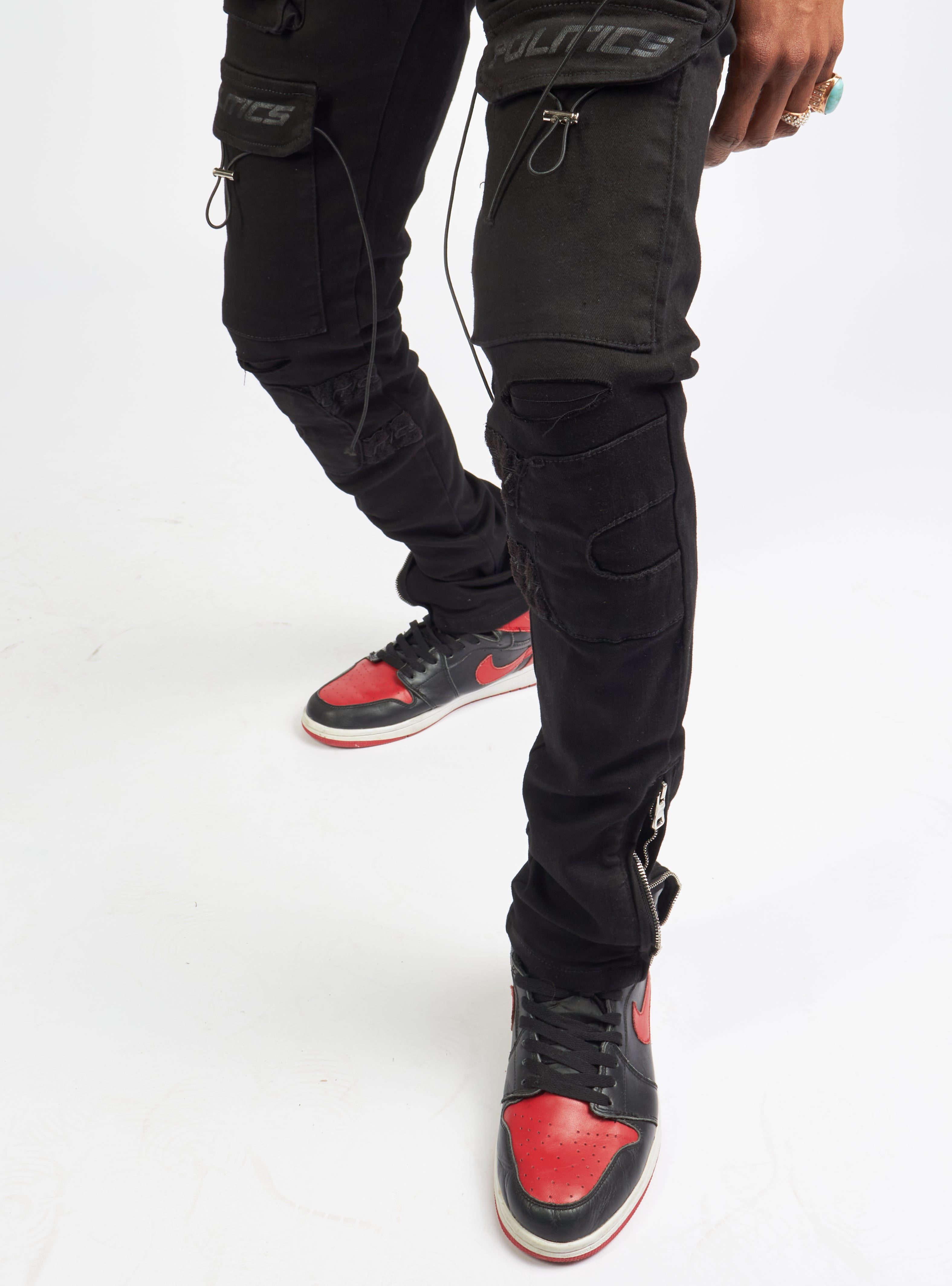 Politics Jeans - Lance Denim - Jet Black - POLD162