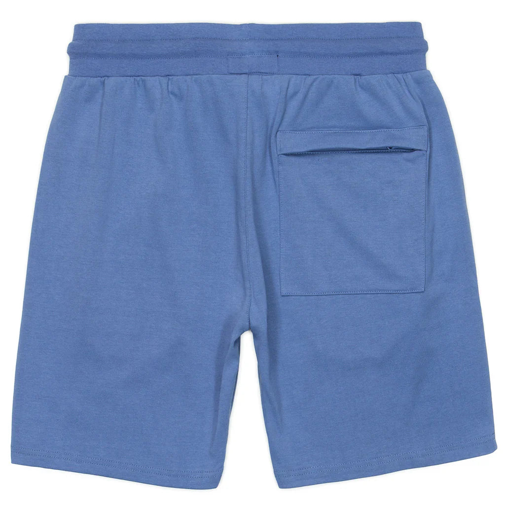 Cookies Shorts - Palisades Cotton Jersey - Blue - CM241BKS09