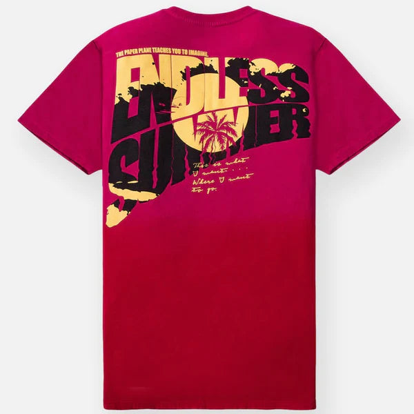 Paper Plane T-Shirt - Endless Summer - Pink - 200247