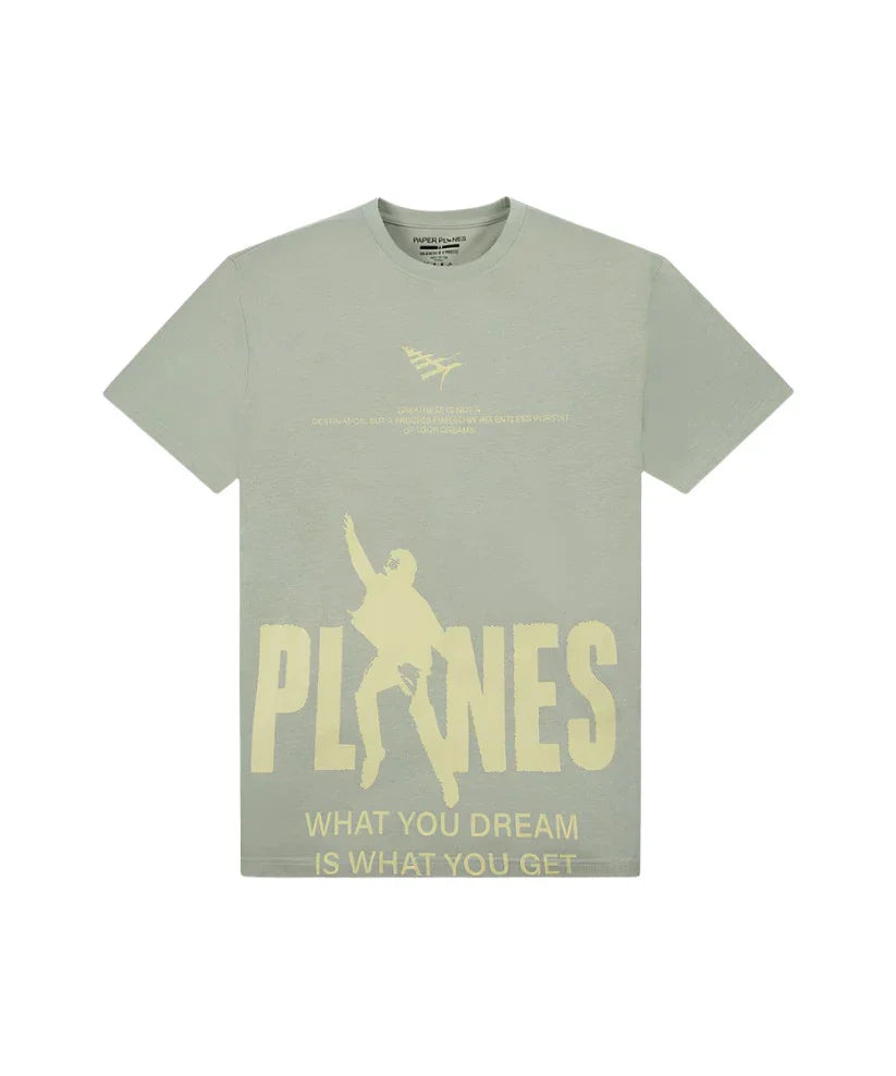 Paper Plane T-Shirt - Dream Tee - Sand  - 200354