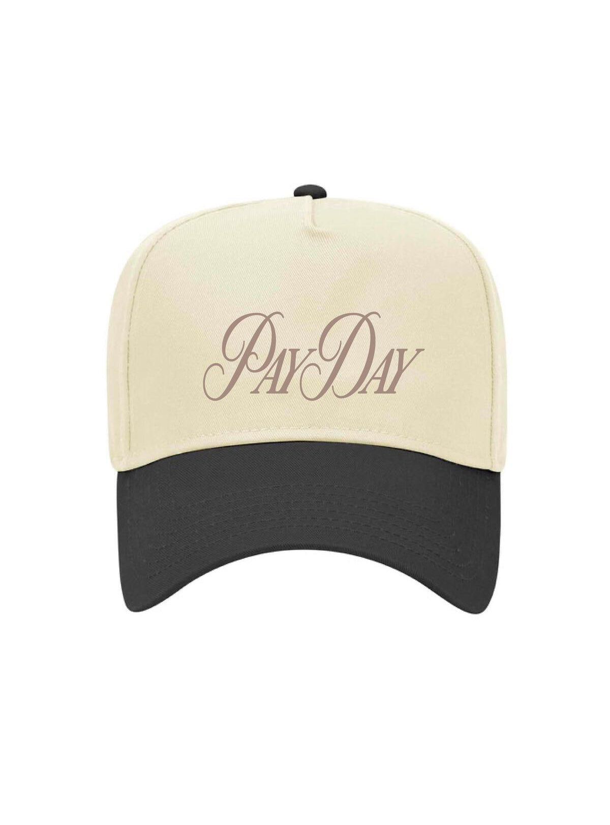 Outrank Hat - Payday Snapback - Beige And Black - ORH499