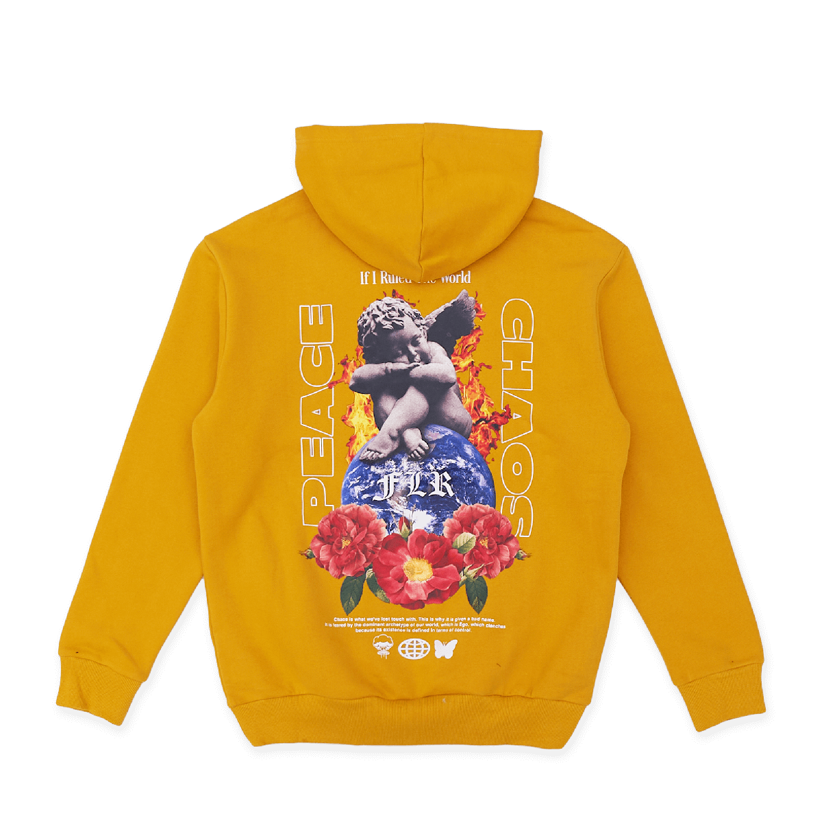 Flare Hoodie - Peace & Chaos Pullover