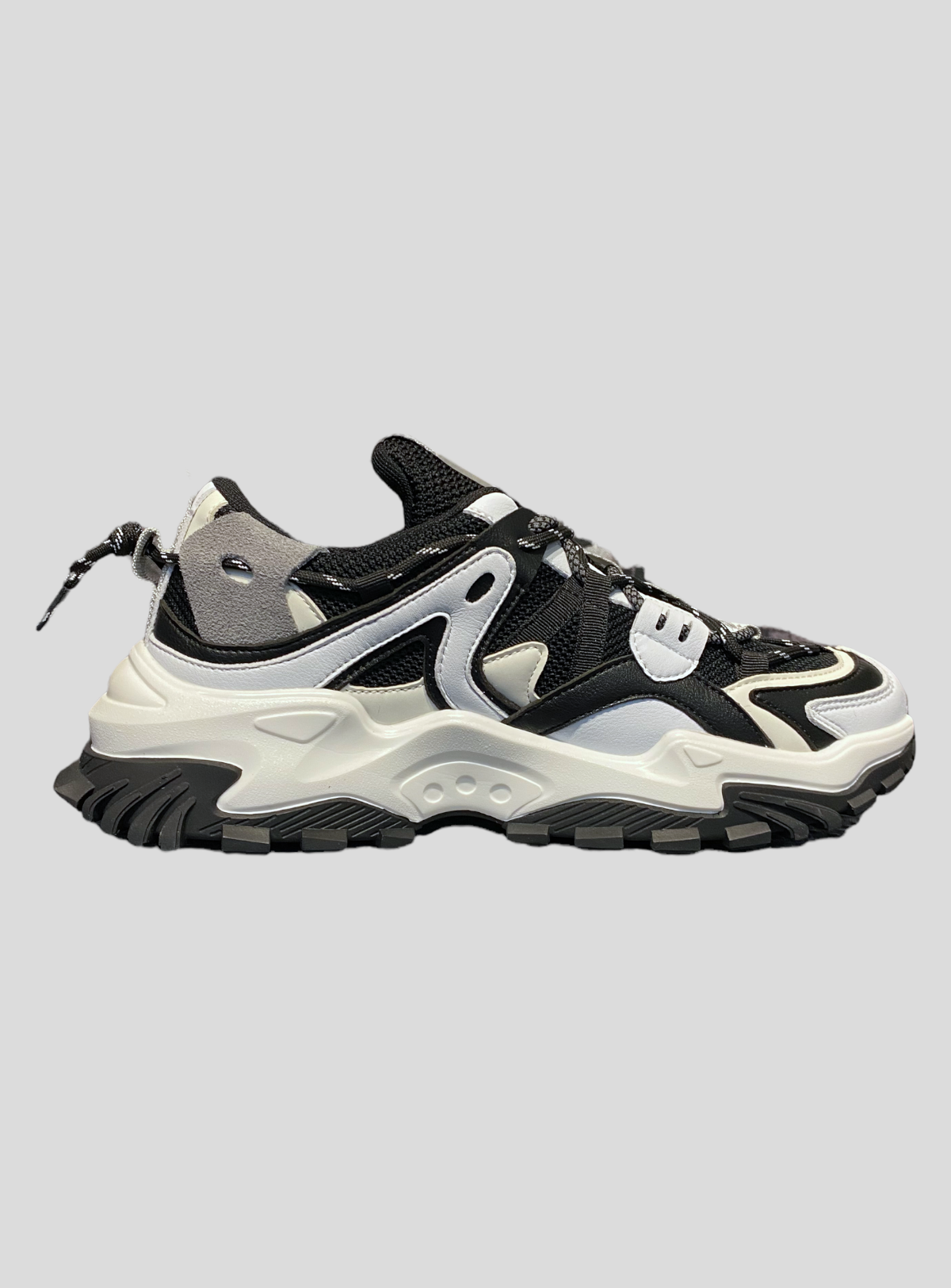 Javi Shoes - Swipe - Black/White