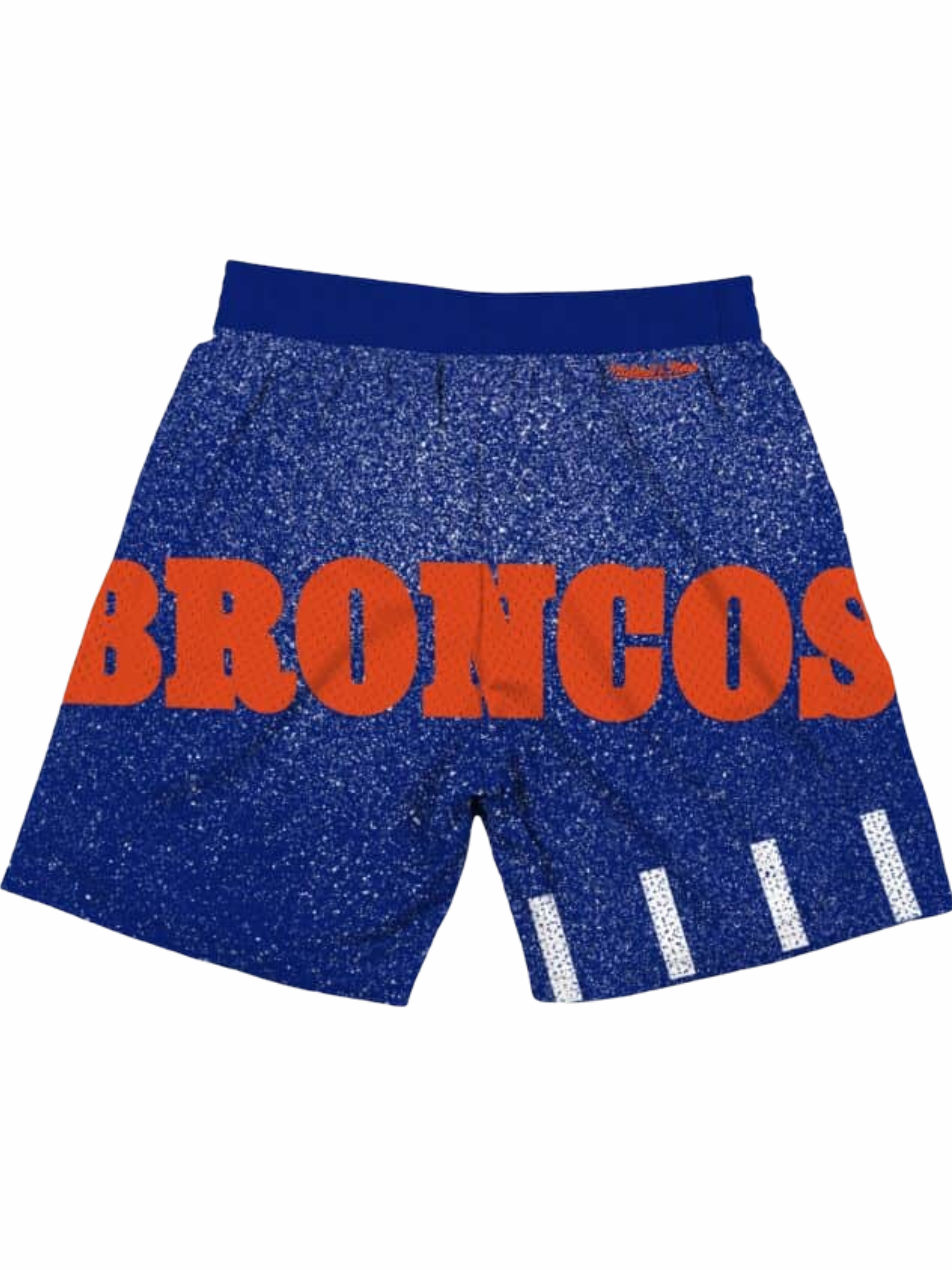Mitchell & Ness Shorts - Sublimated Broncos - Blue