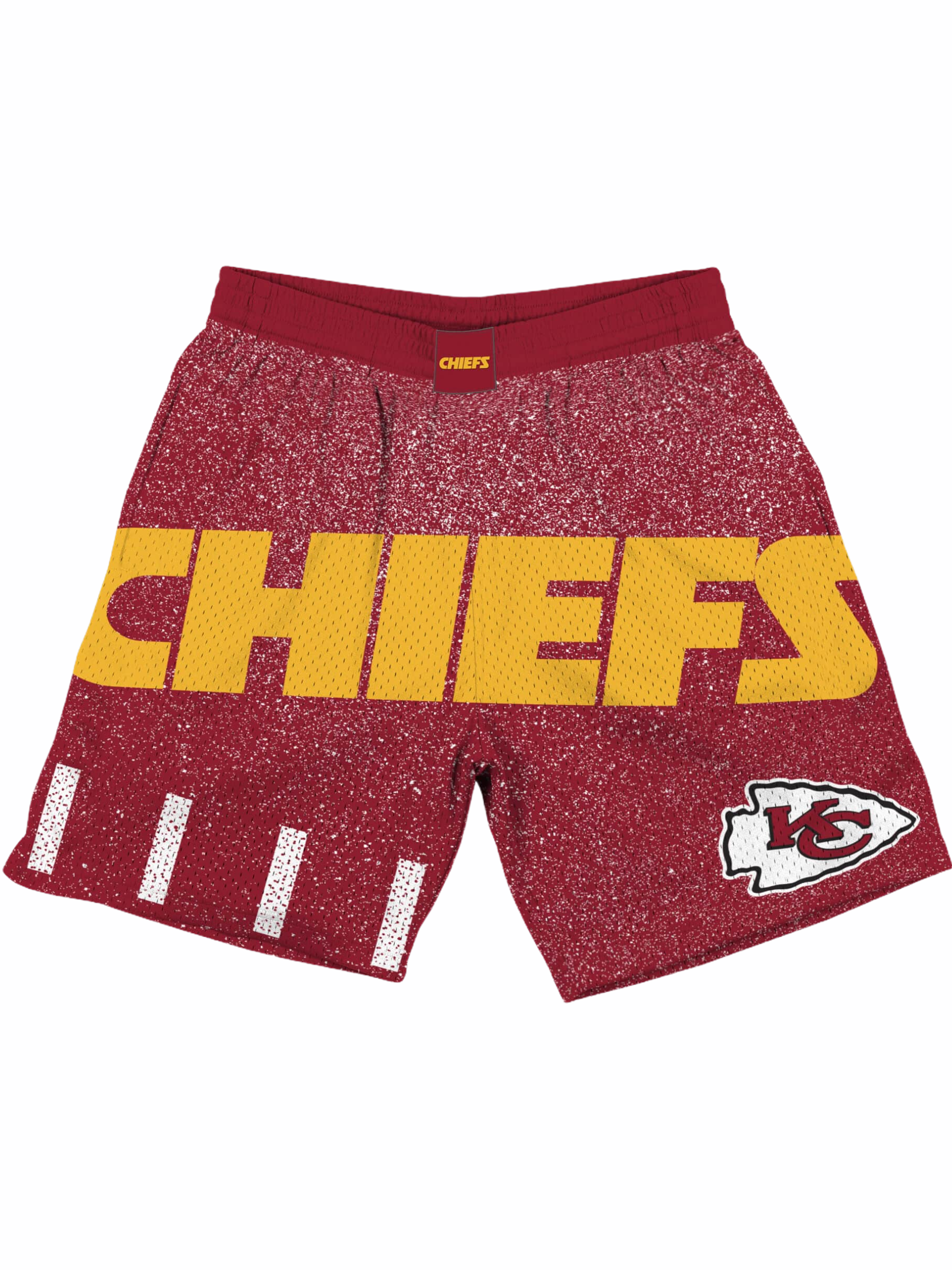 Mitchell & Ness Shorts - Sublimated Chiefs - Maroon