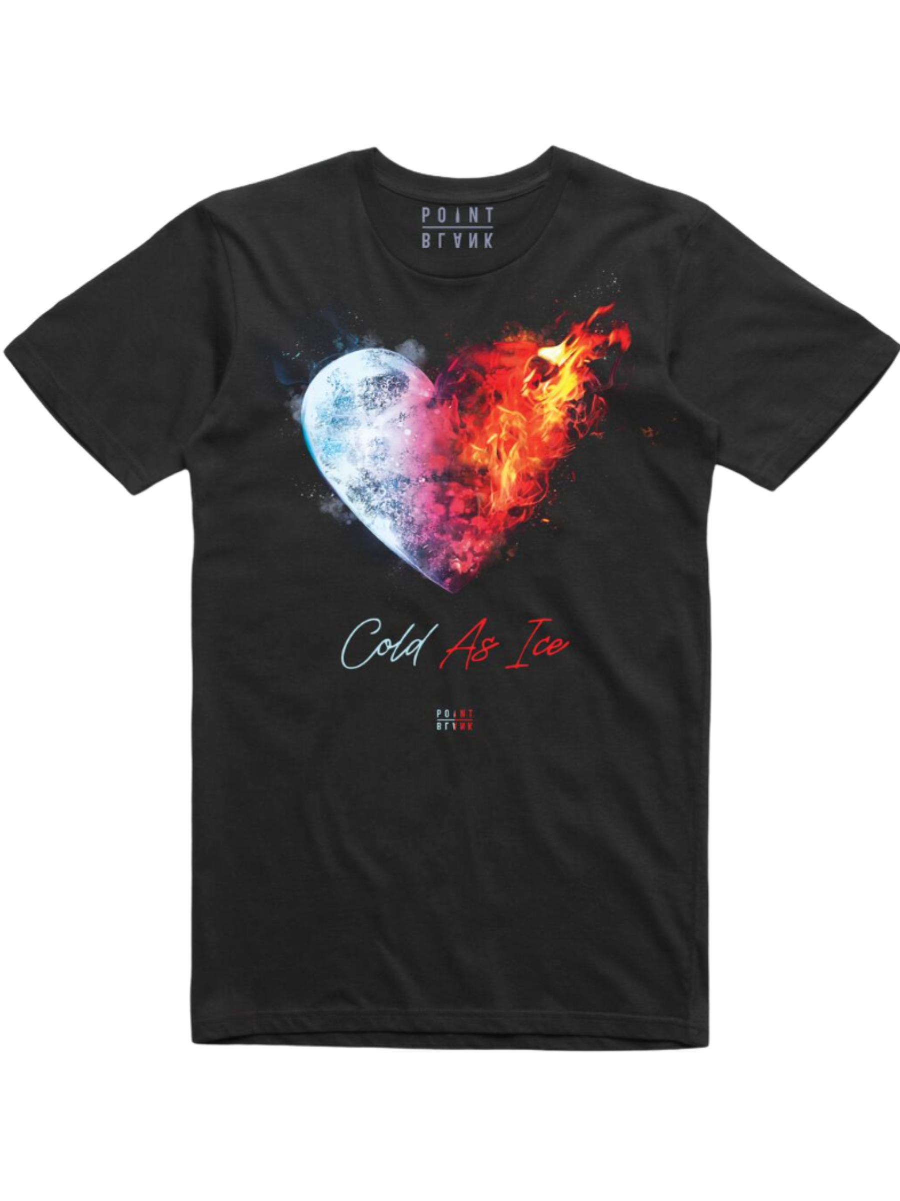 Point Blank T-Shirt - Cold as Ice - Black