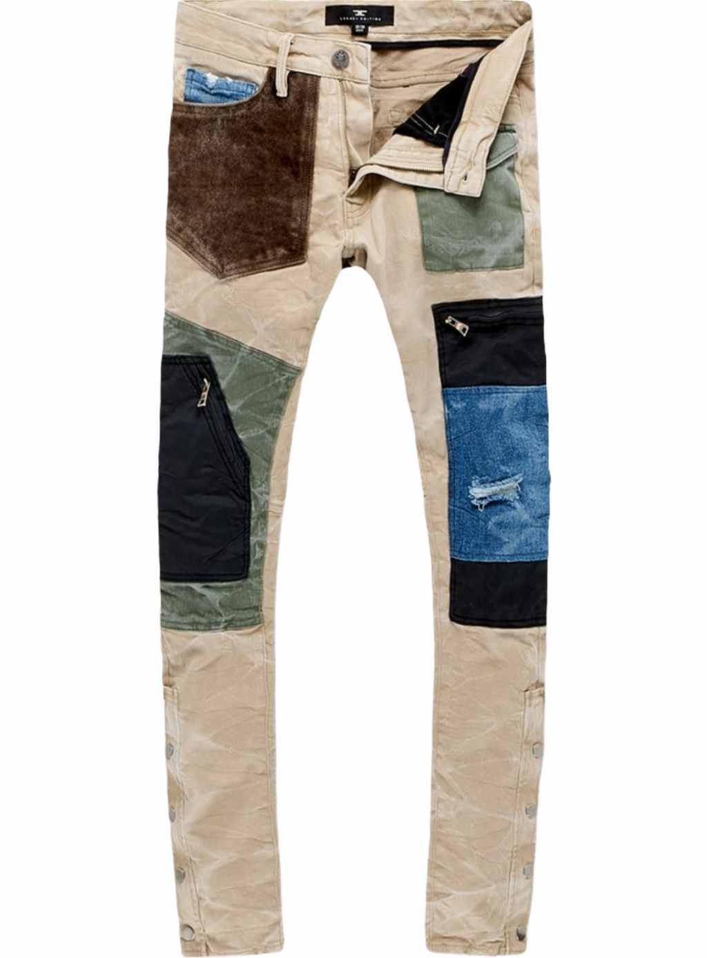 Jordan Craig Jeans - Patchwork - Oxford Tan - 5643M