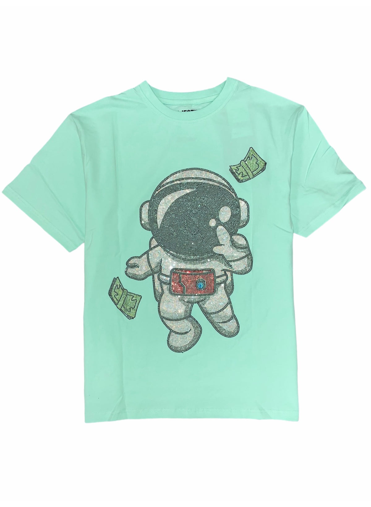 Majestik T-Shirt - Astro Kid - Mint - TE2197