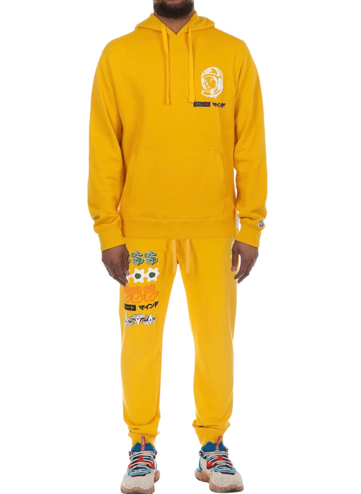 Billionaire Boys Club Sweatsuit - Japan Helmet - Old Gold - 811-7307