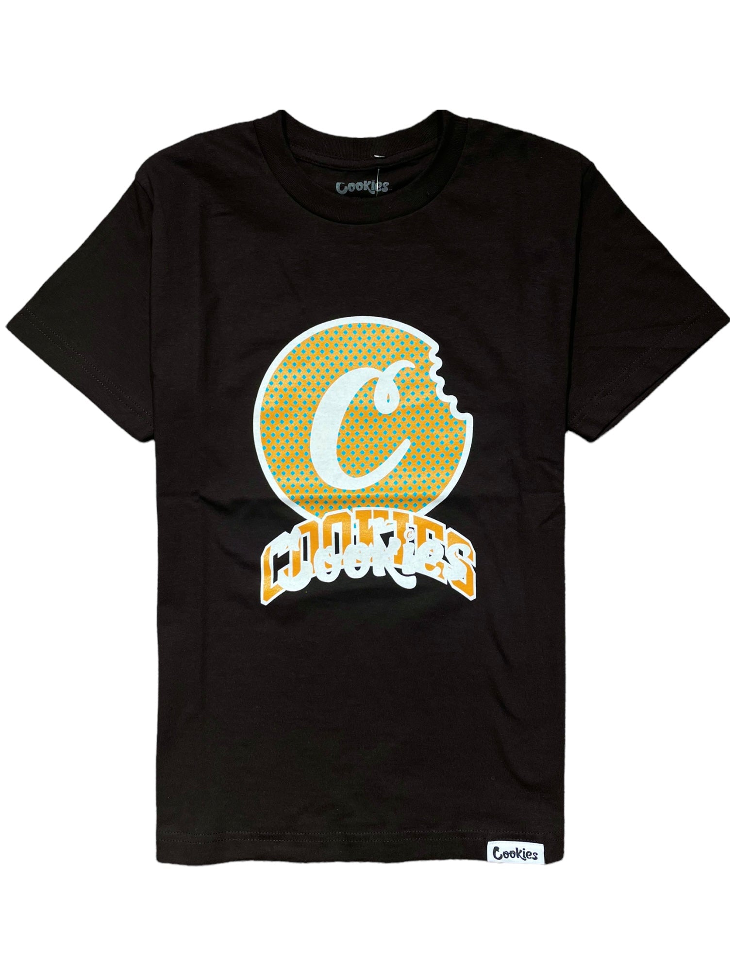 Cookies T-Shirt - Loud Pack Canvas - Black And Orange - 1557T5856