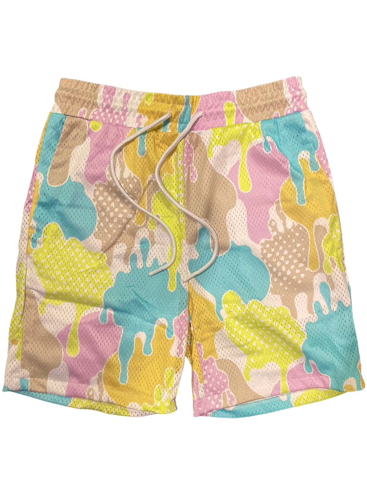 Original Fables Shorts - Drip Mesh - White - S328