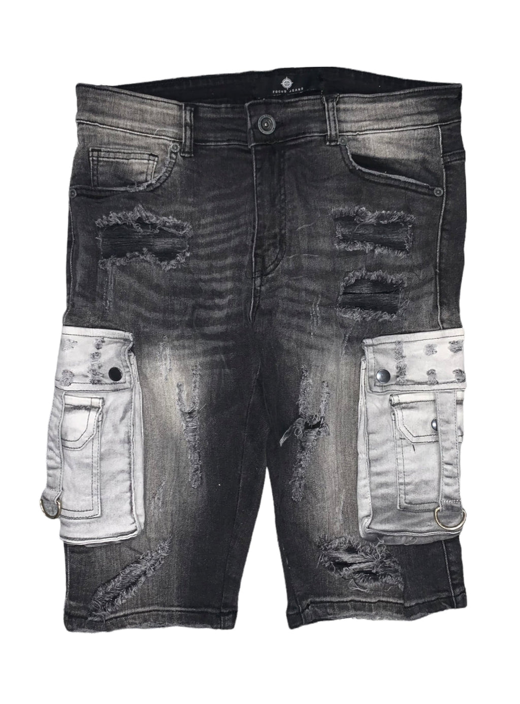 Focus Shorts - Multi Cargo Biker - Grey - 3394S