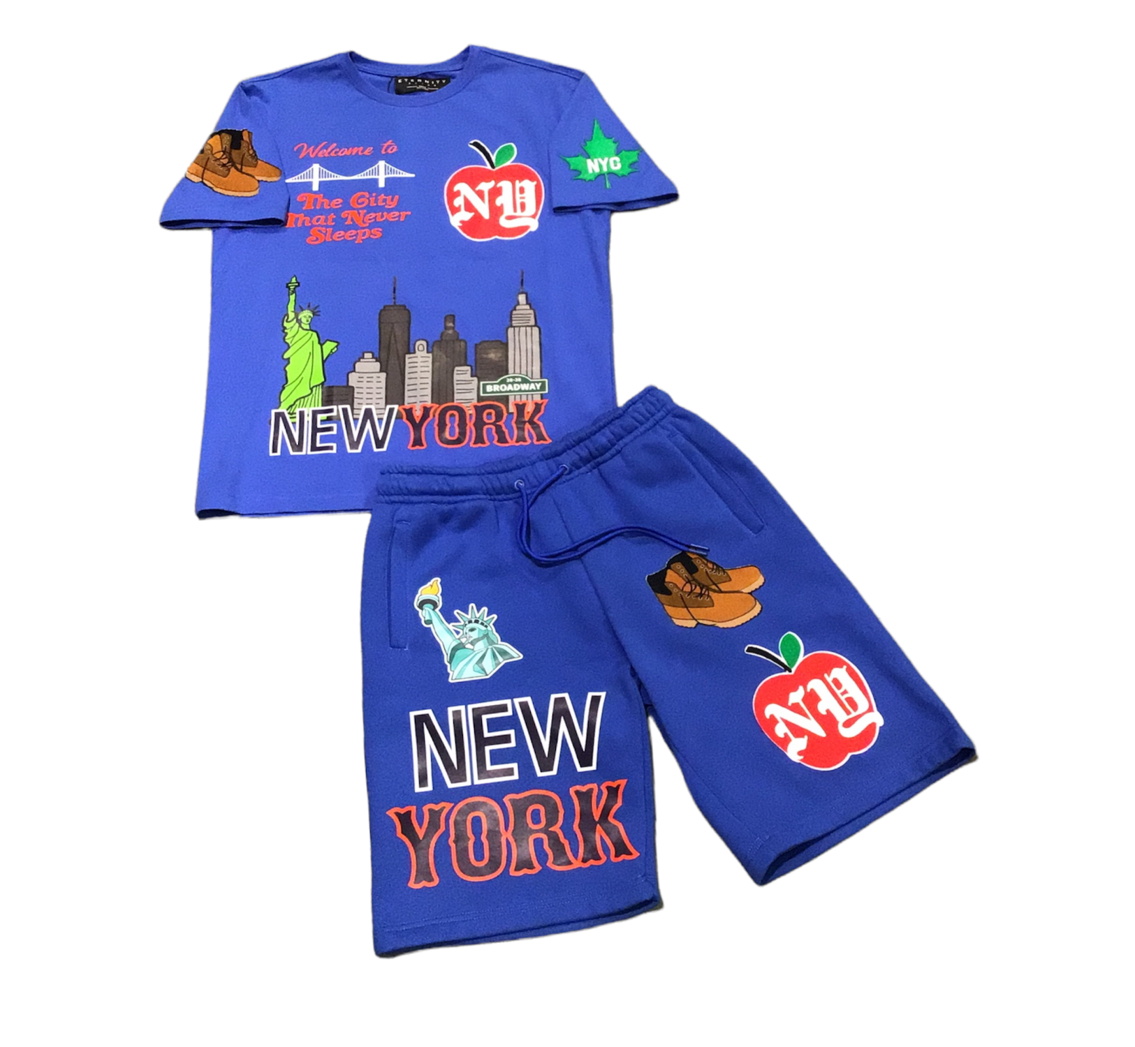 Eternity Shortset - NY - Royal Blue - E1133935