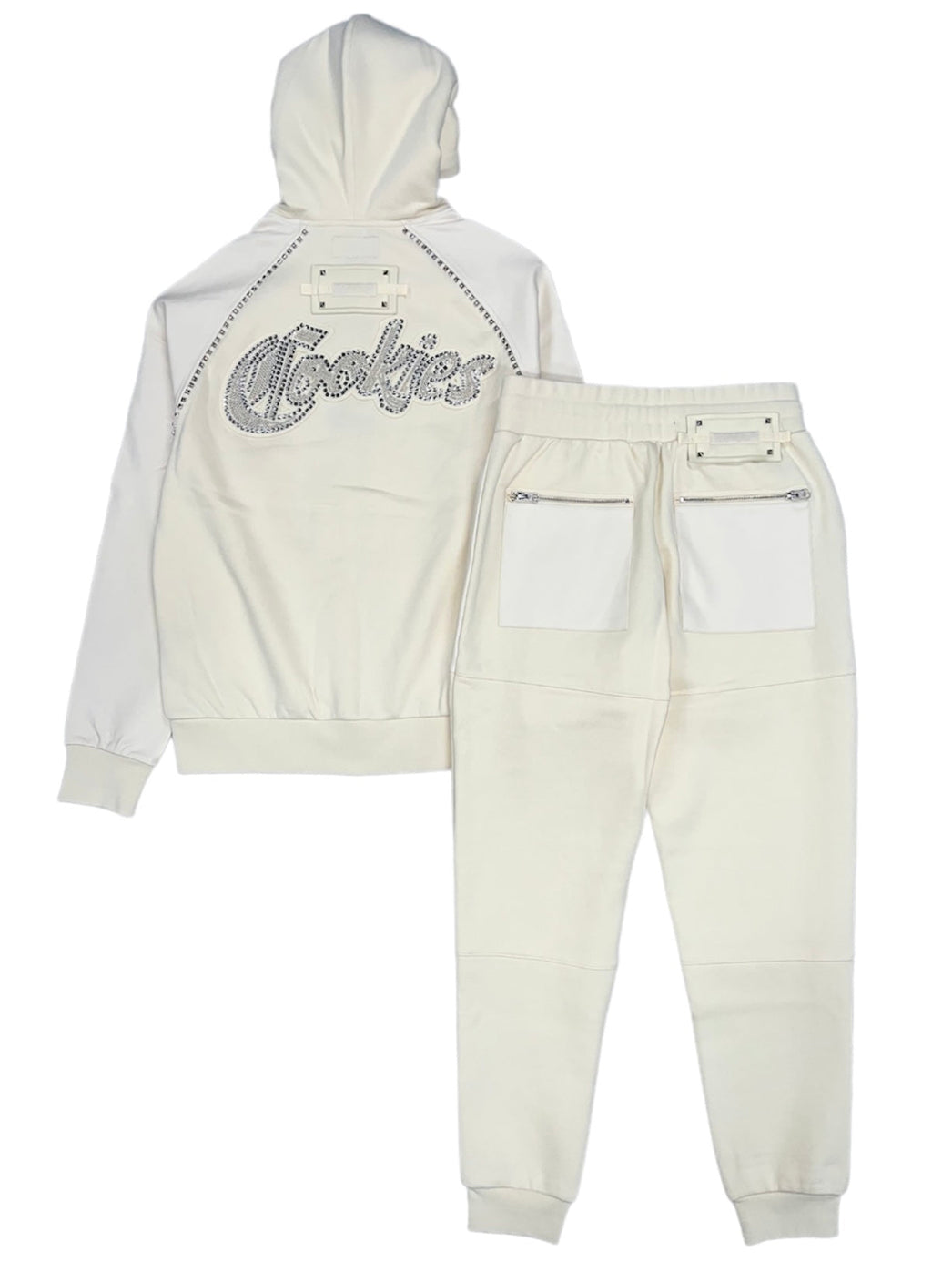 Cookies Sweatsuit - Caviar Fleece - Cream - 1561H6059