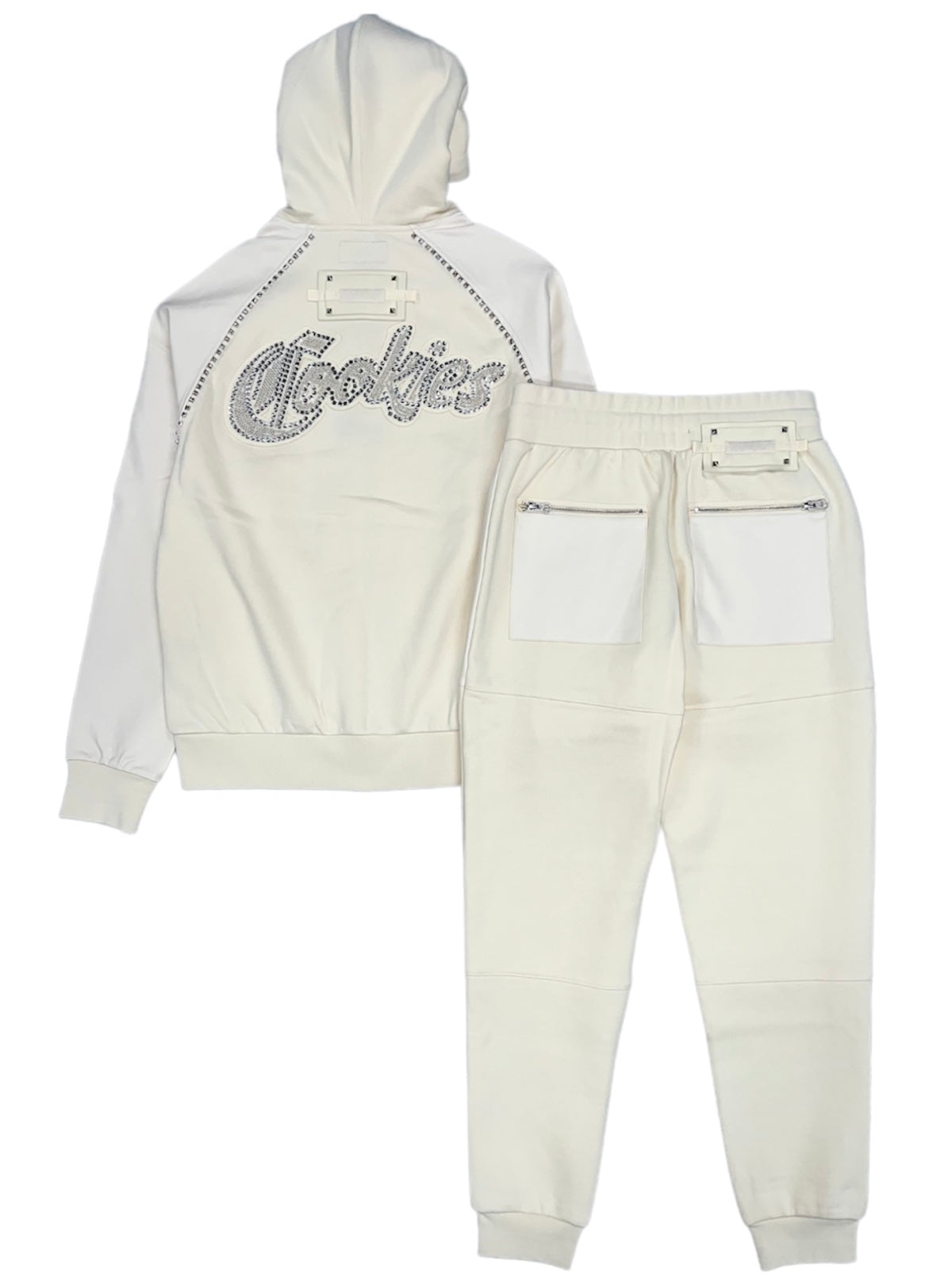 Cookies Sweatsuit - Caviar Fleece - Cream - 1561H6059