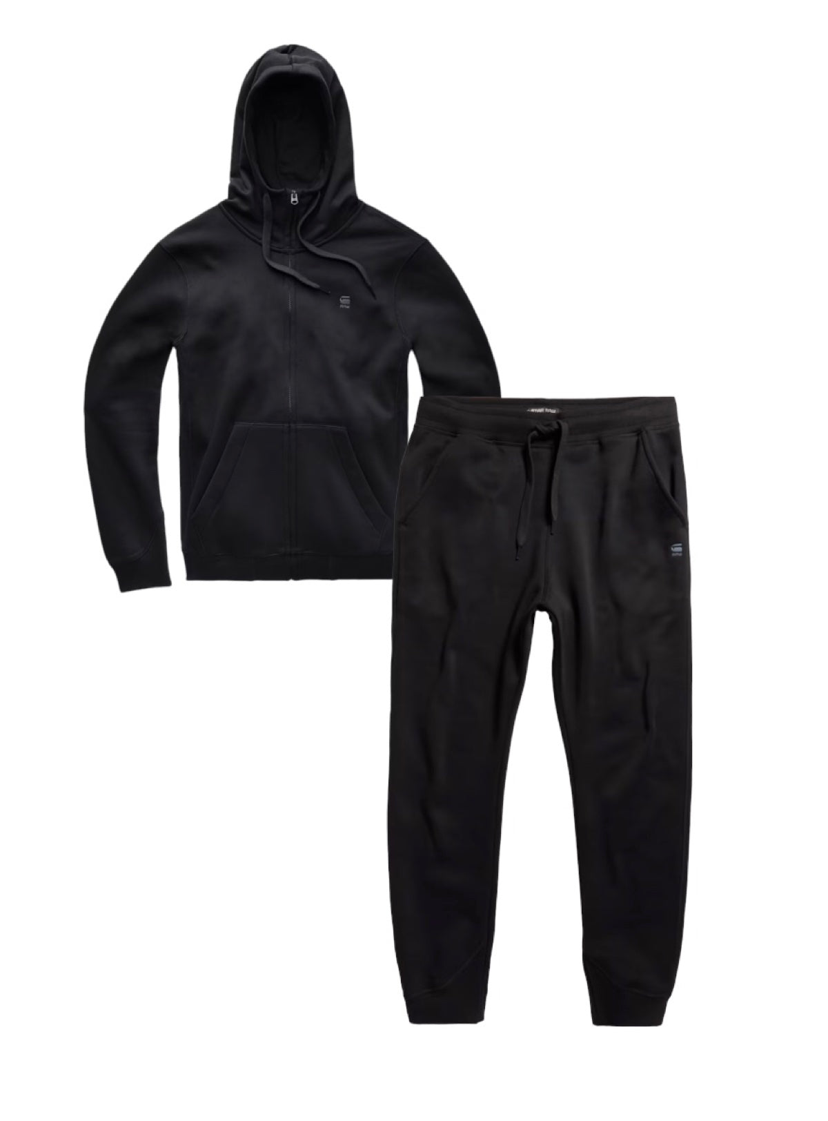 G-Star Sweatsuit - Premium Core - Dark Black - D16122