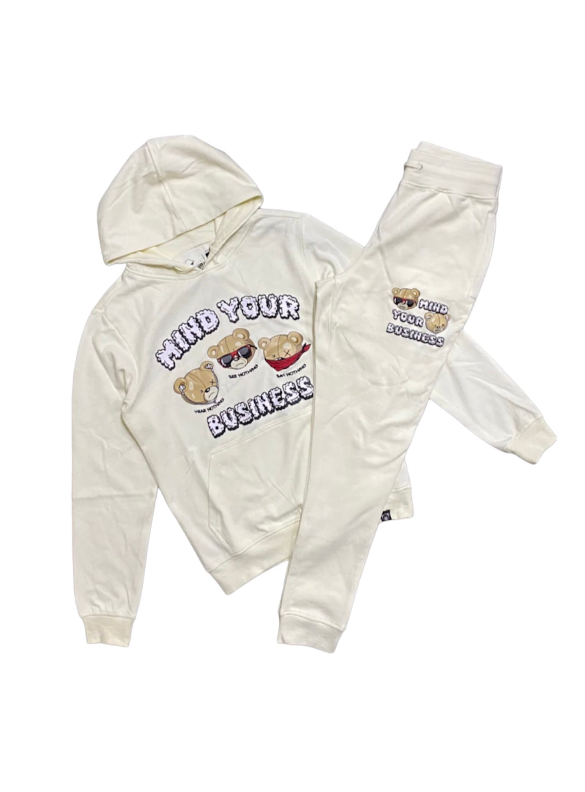 Civilized Sweatsuit - Mind Your Business - Natural - CV5133-5134