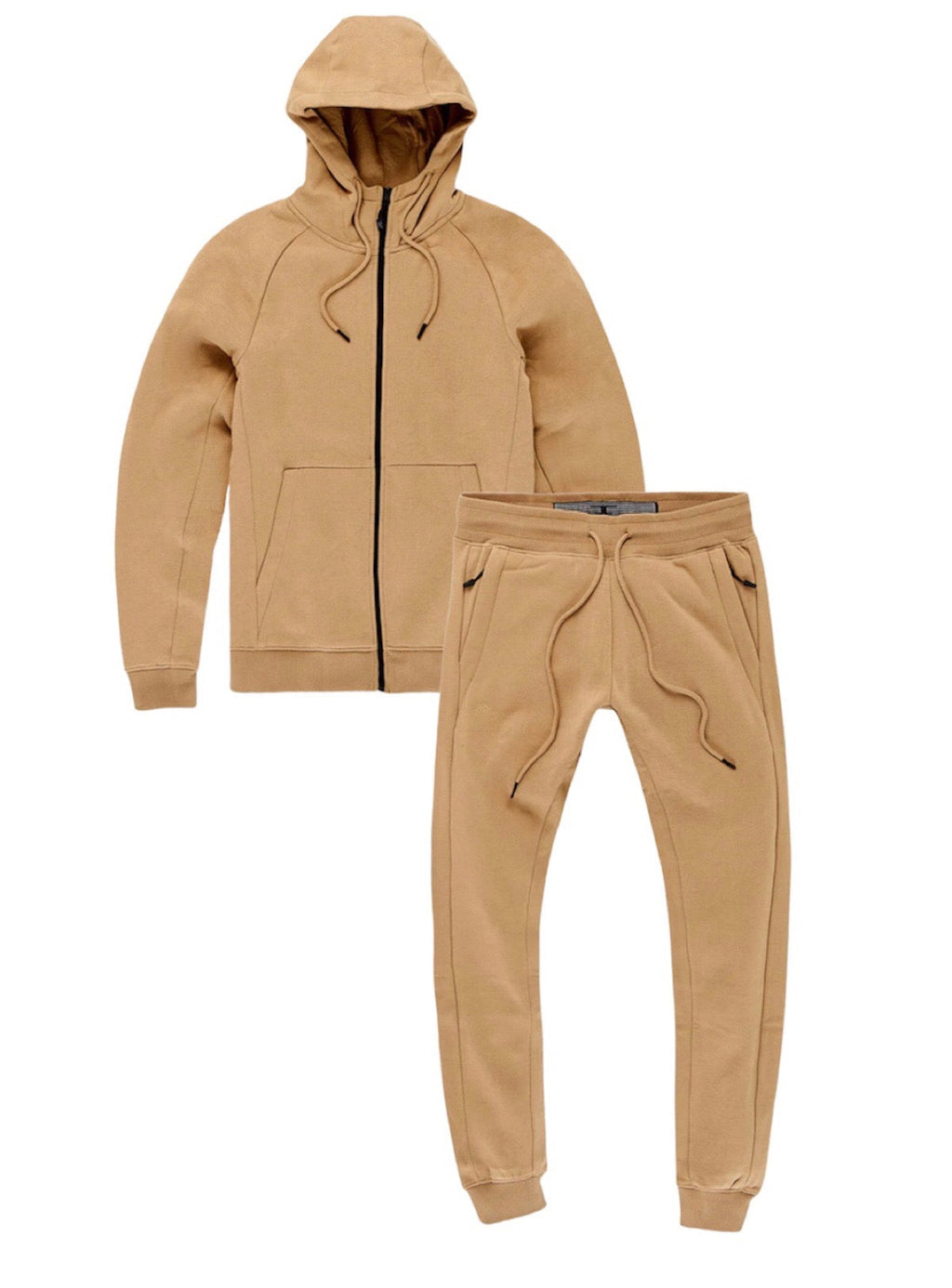 Jordan Craig Jogger Set - Uptown Fleece Lined - Mocha - 8720H