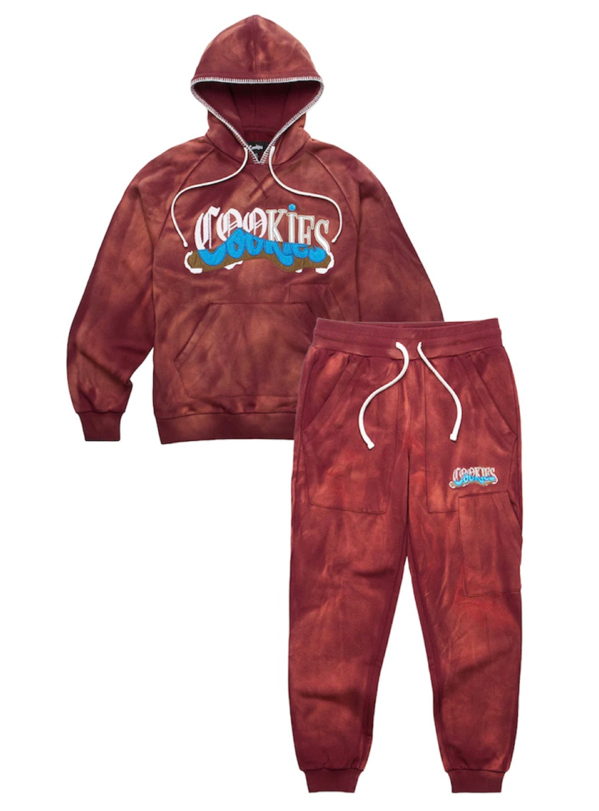 Cookies Sweatsuit - Upper Echelon - Burgundy - 1562H6447