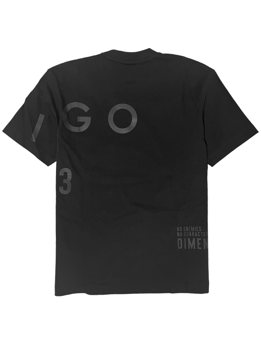 Inimigo T-Shirt - Logo Dimension - Dark Black - ITS9212