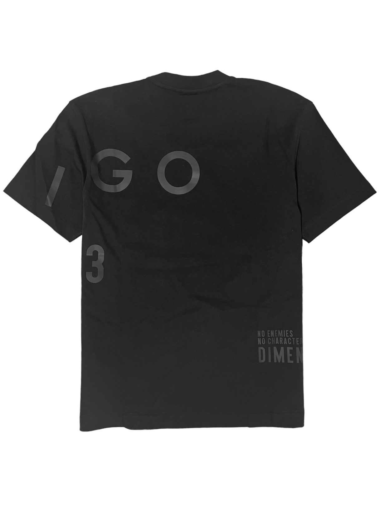 Inimigo T-Shirt - Logo Dimension - Dark Black - ITS9212
