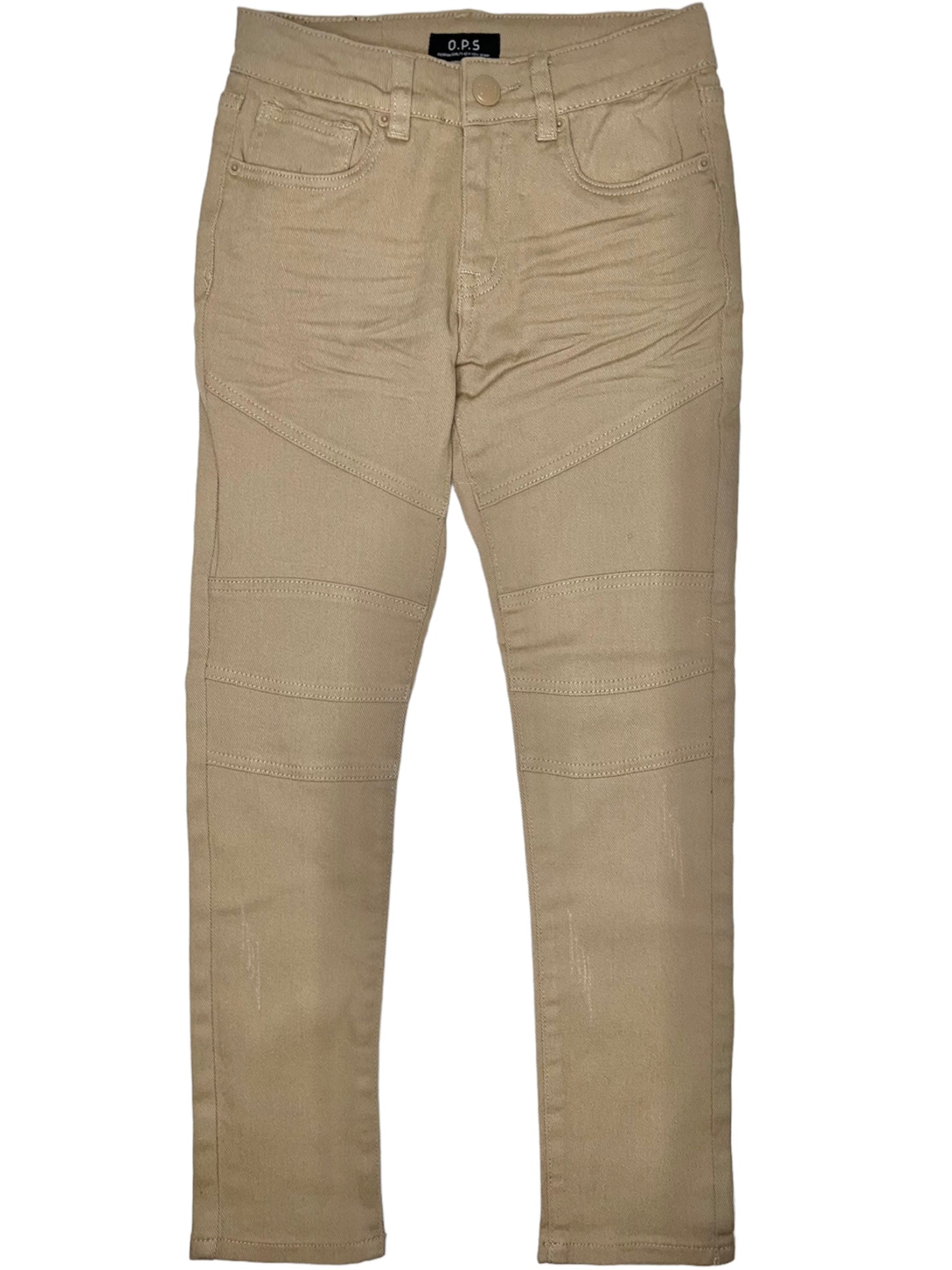 Ops Kids Jeans - CNS Biker - Khaki - OPS1906B