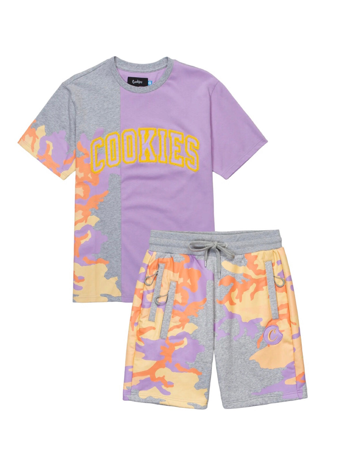 Cookies Short Set - Fresh Air - Heather Crey - 1565K6786
