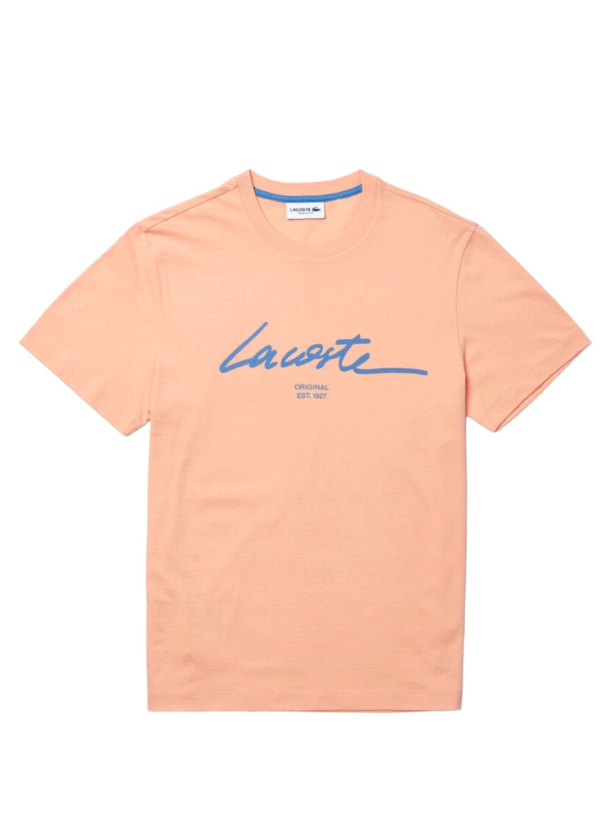 Lacoste T-Shirt - Script - Light Orange - TH0503 51 HEB