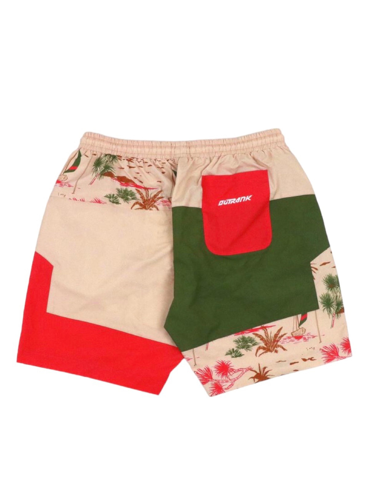 Outrank Shorts - Getaway Color Blocked - Multi - ORS086