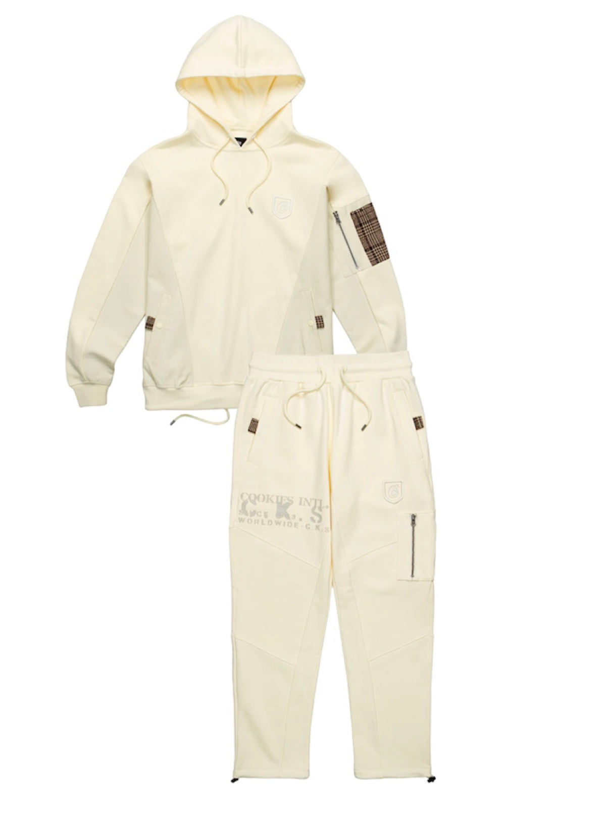 Cookies Sweatsuit - Paratrooper - Cream - CM234HFC07