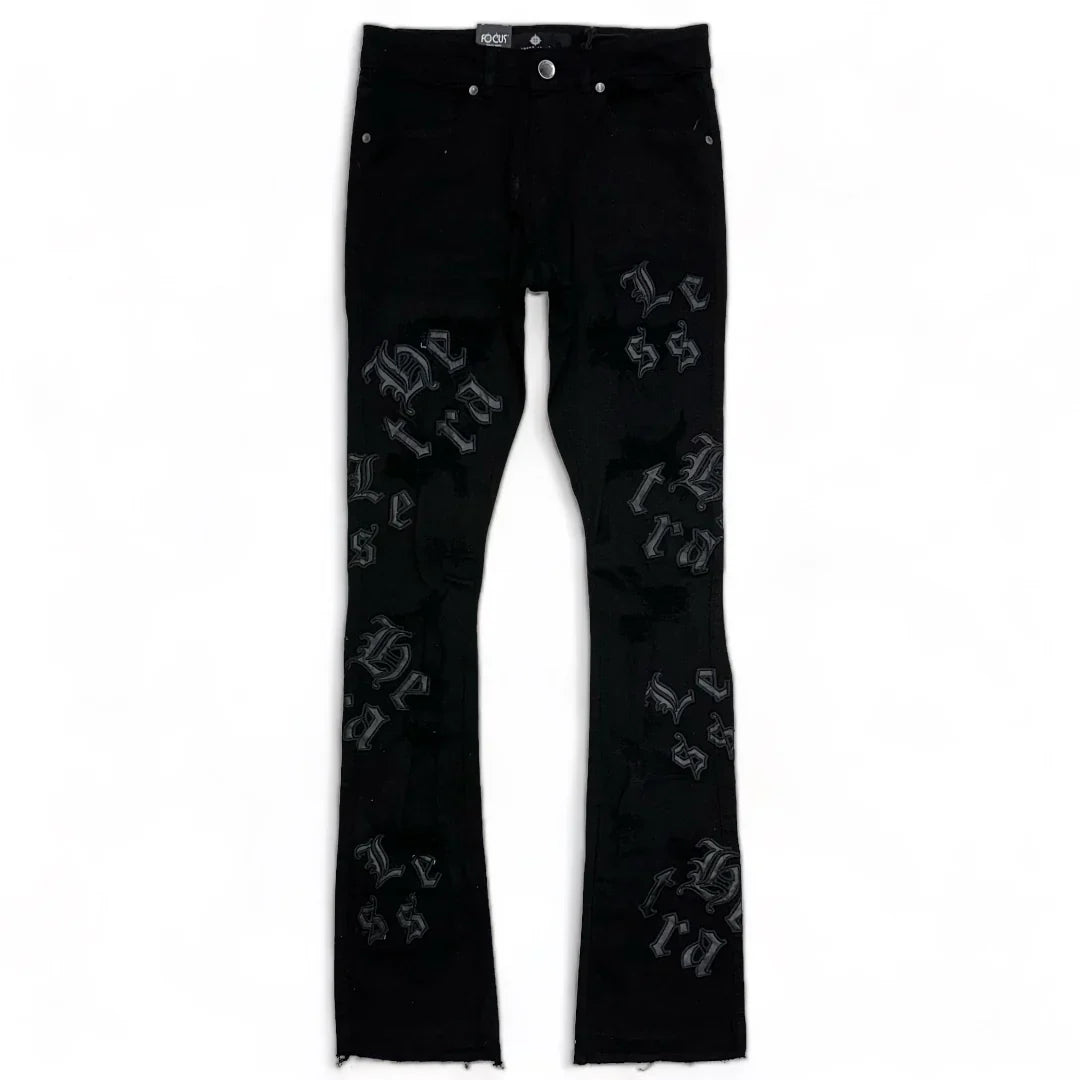 Focus Jeans - Heratless - Jet Black - 5241C