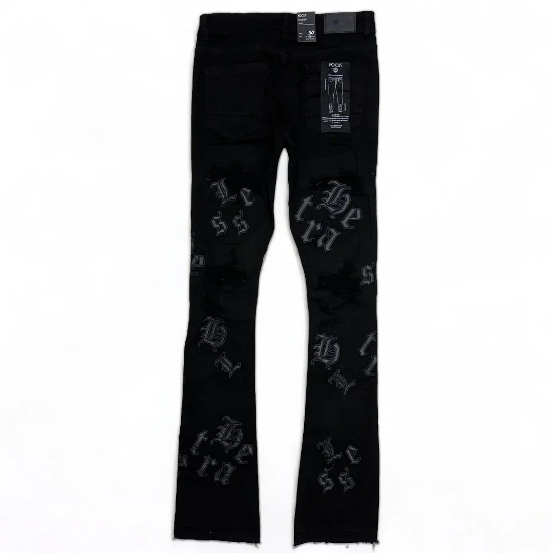 Focus Jeans - Heratless - Jet Black - 5241C