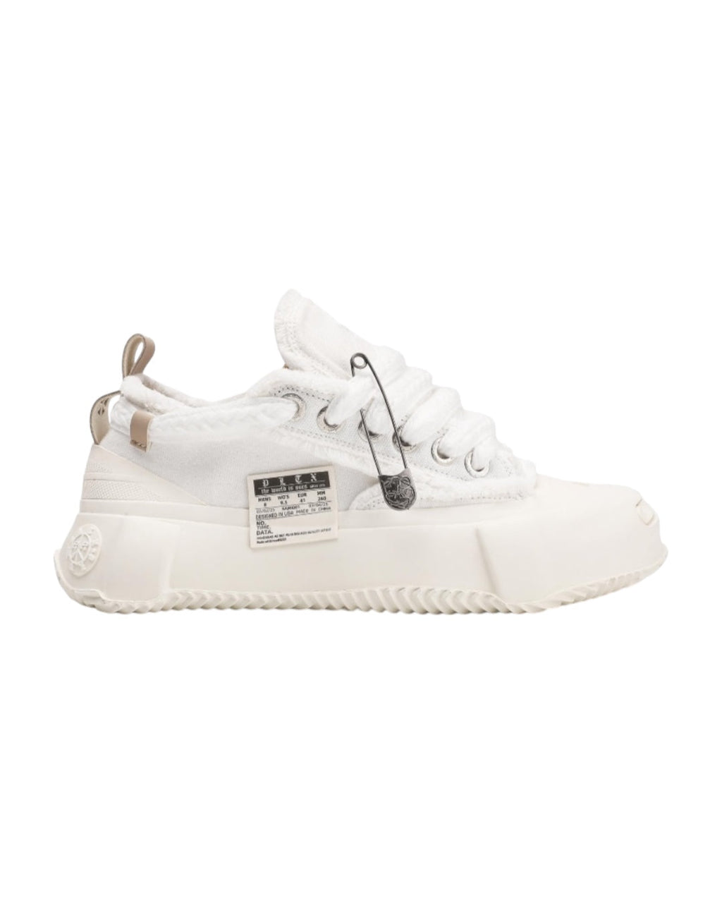 Politics Shoes -  Bergen - White and Cream - 202