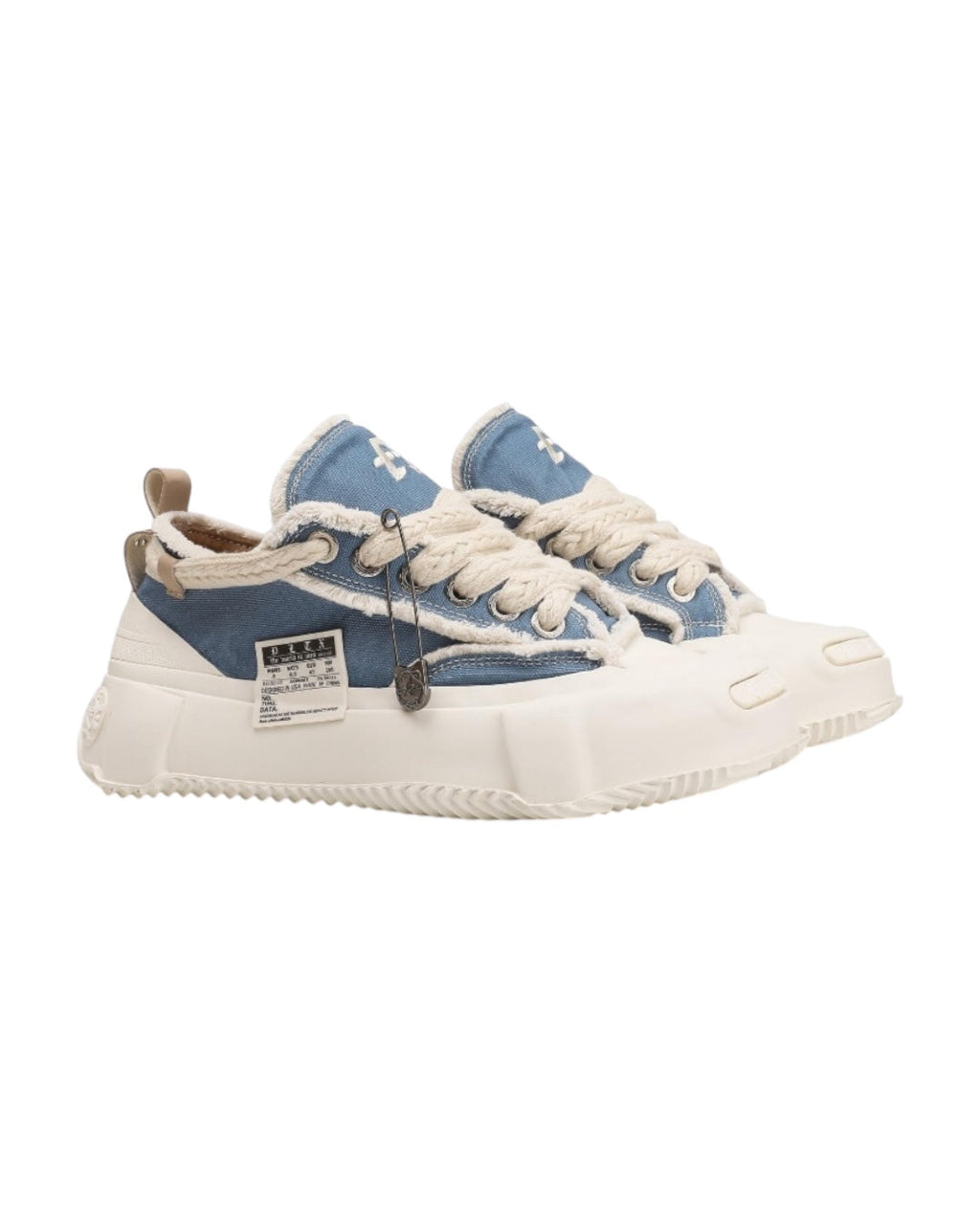 Politics Shoes - Bergen - Blue Denim - 204