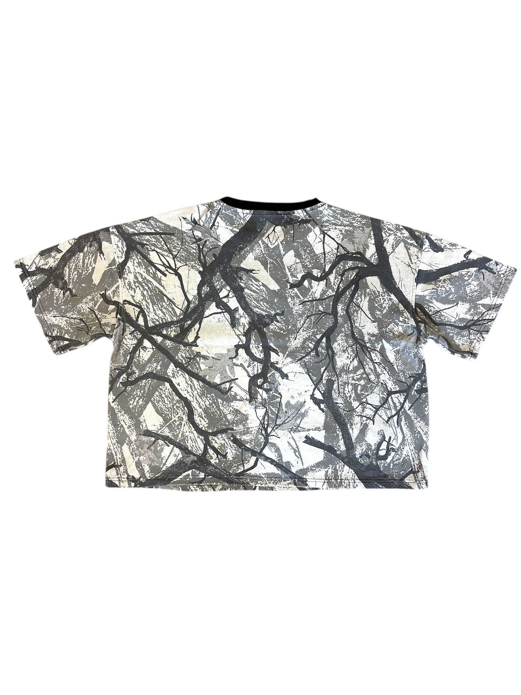 Copper Rivet T-Shirt - Embroidery - Grey Camo - 511021