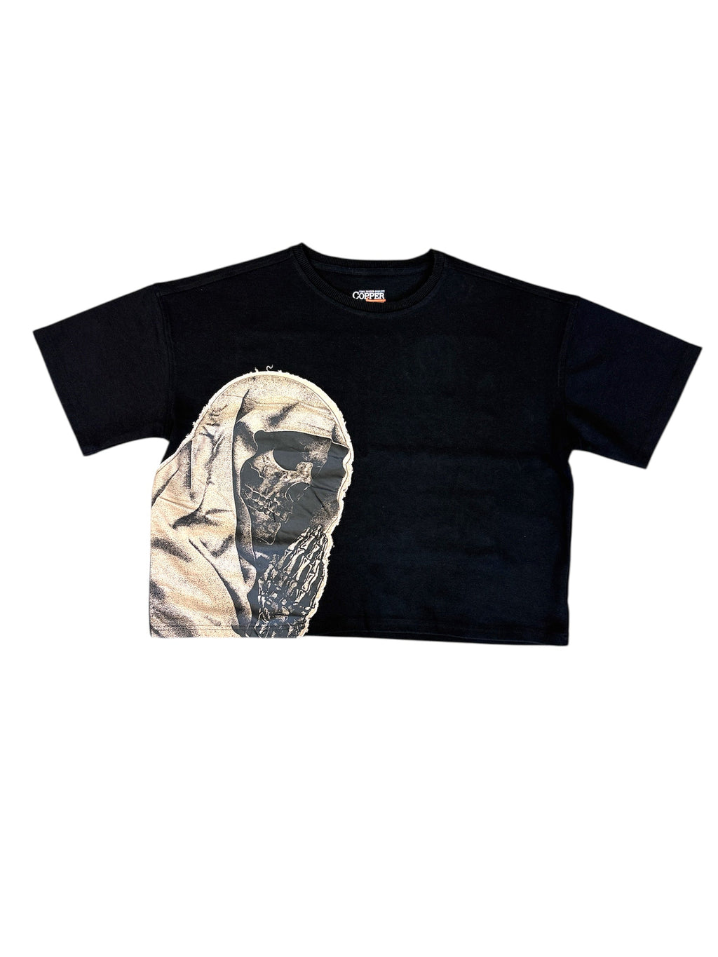 Copper Rivet T-Shirt - Praying - Black - 511022