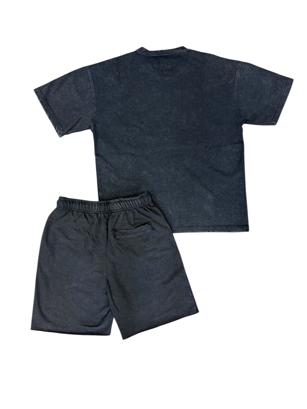 Copper Rivet Short Set - Beware - Acid Wash Black - 511008