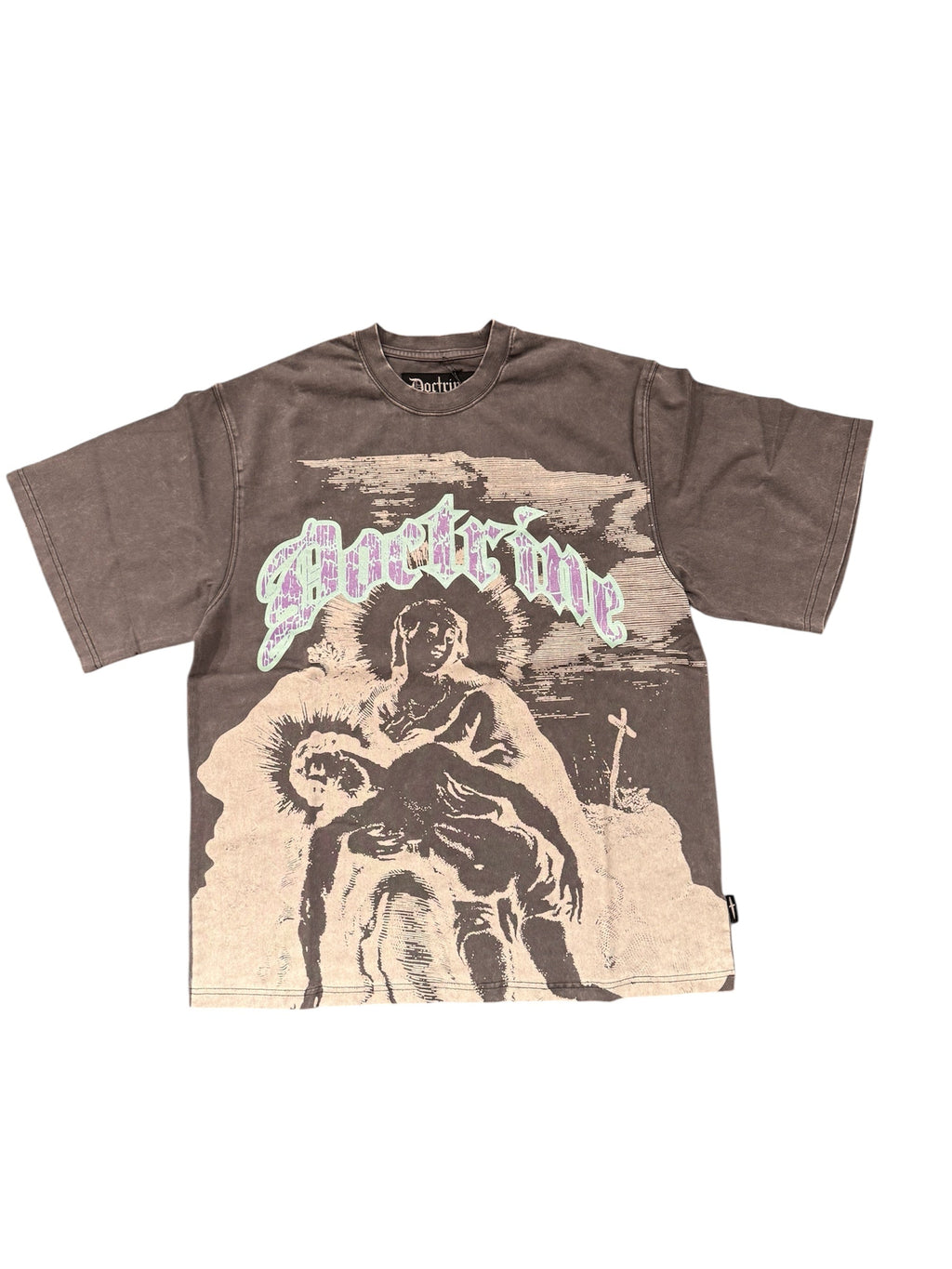 Doctrine - T-Shirt - Sacrifice - Charcoal Wash - DB0311