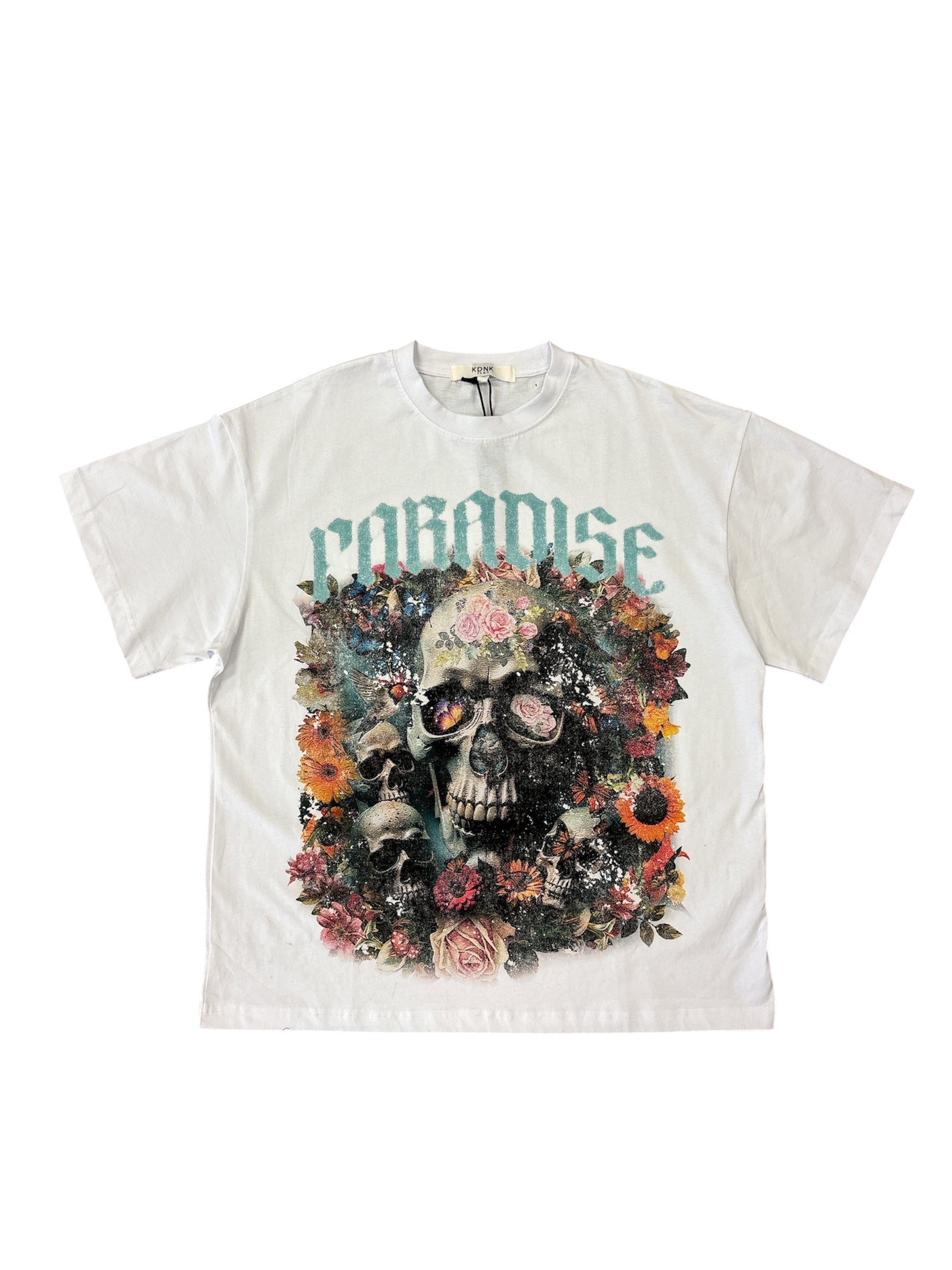 KDNK T-Shirt - Paradise - White - KNT006