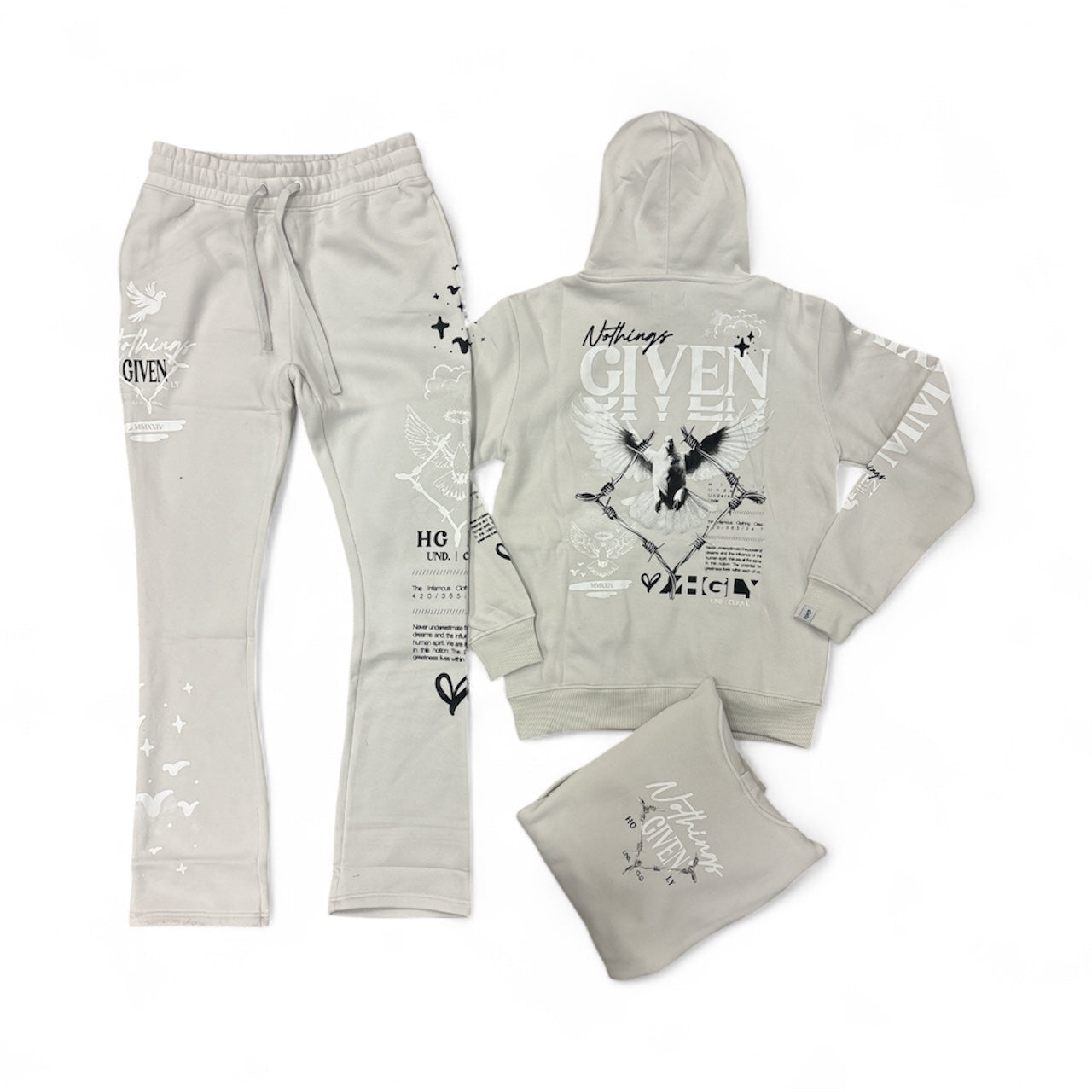 Highly Undertd Sweatsuit - Highly "Given" - Cloud - UF5601