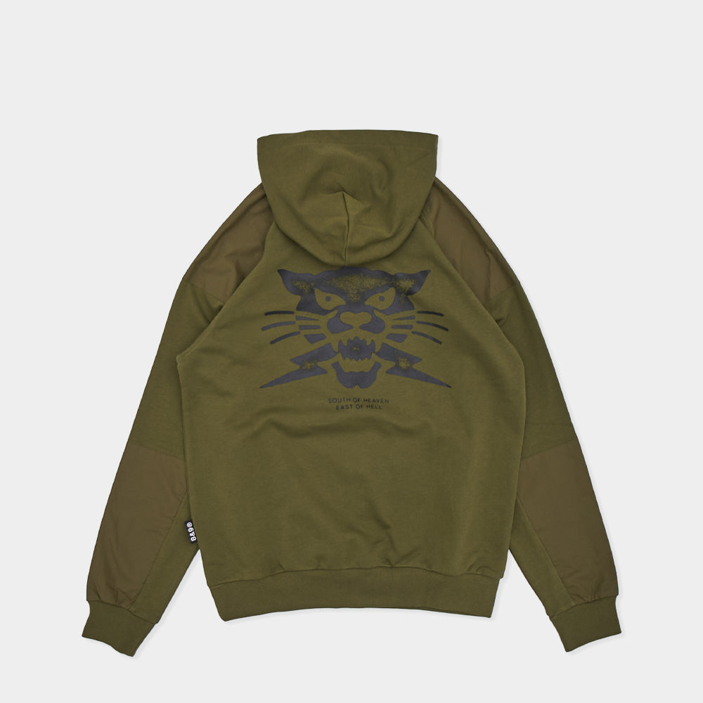 8&9 Hoodie - Prey Fleece - Olive