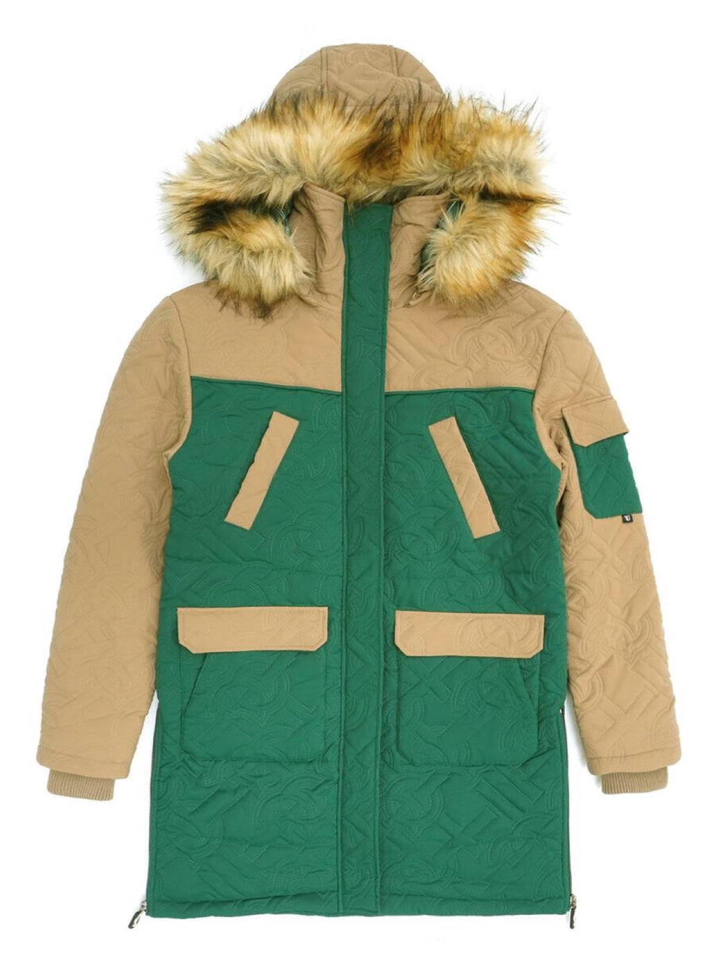Makobi Jacket - Long Apollo Quilted - Green - F7700