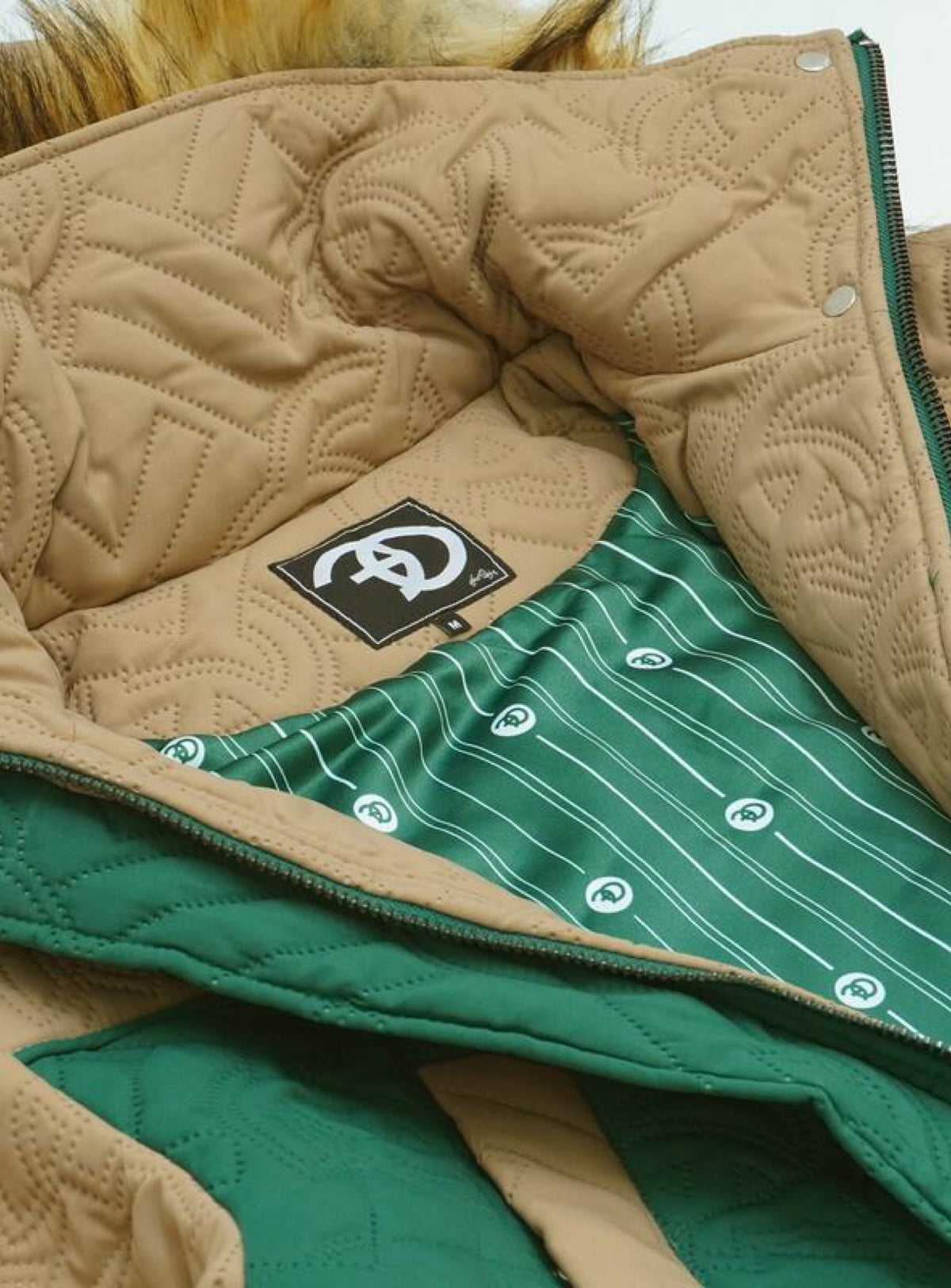 Makobi Jacket - Long Apollo Quilted - Green - F7700