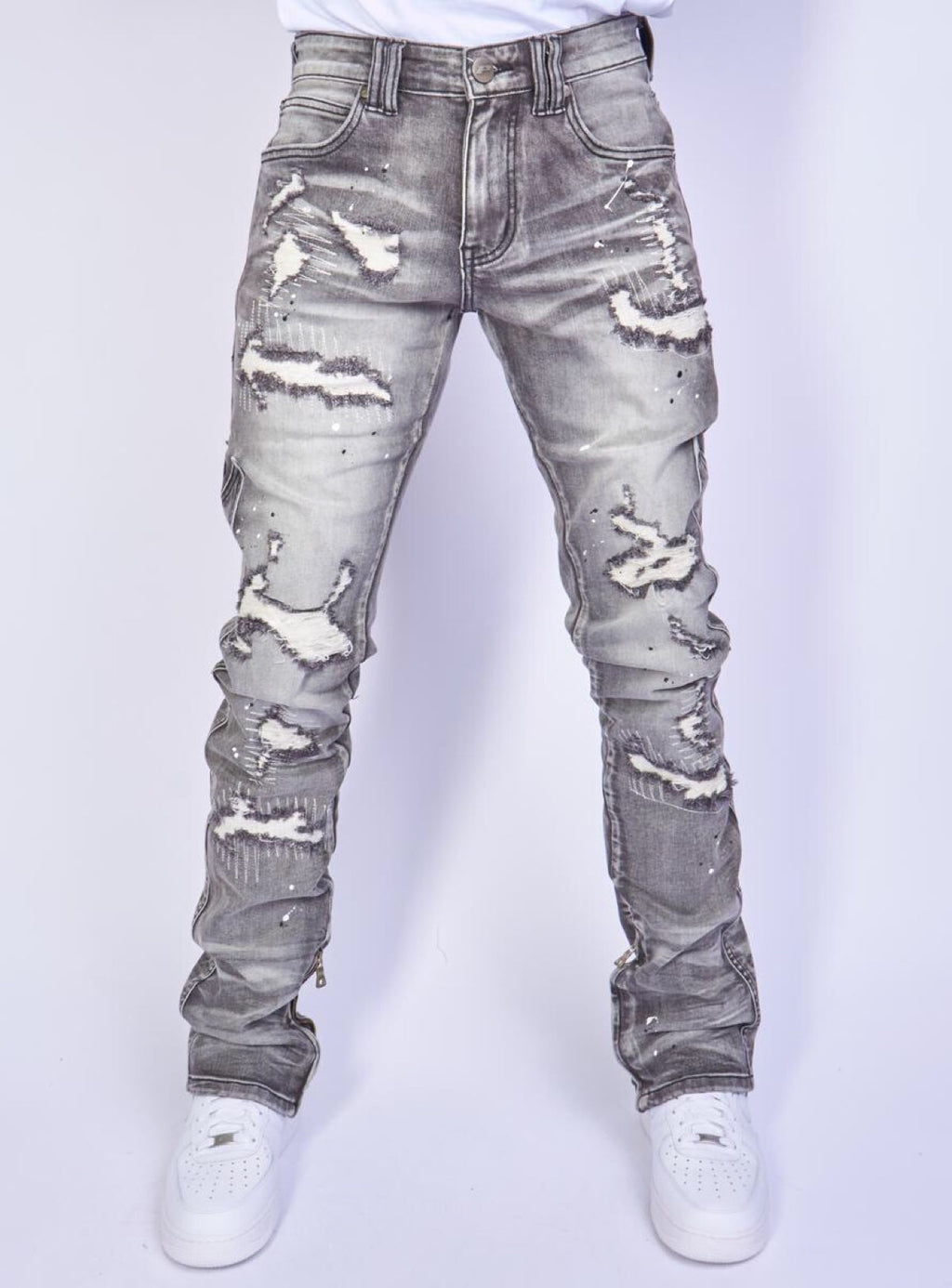 Politics Jeans - Ramsey - Skinny Stacked - Slate Wash - 512