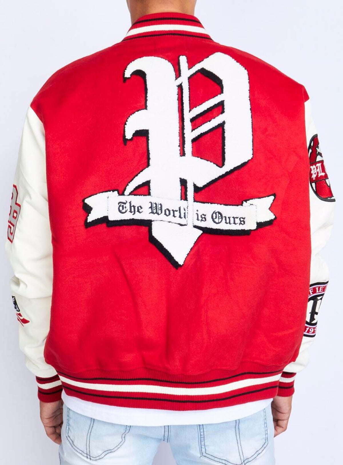 Politics Jacket - Ramsey Varsity - Red - 426