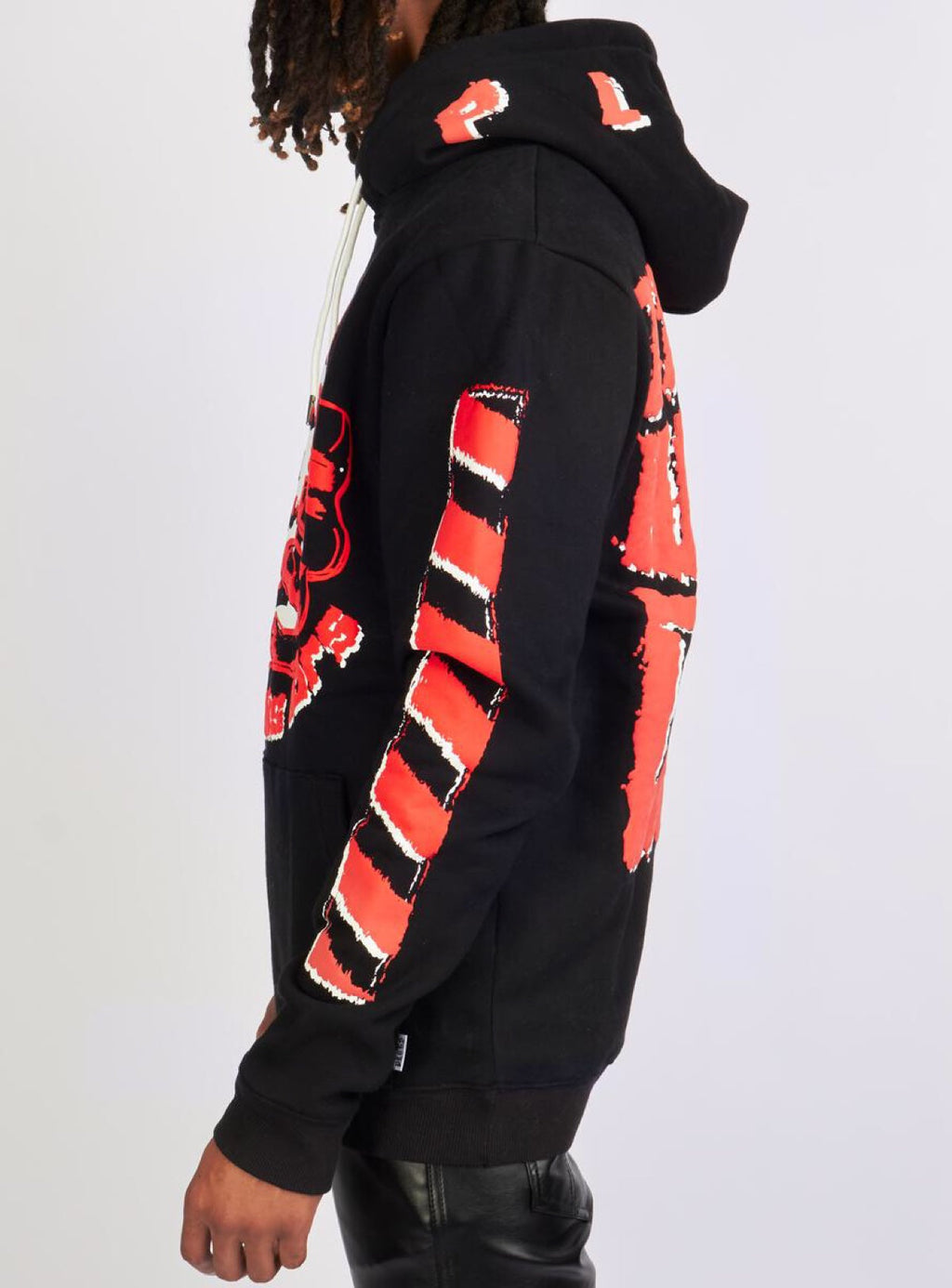 Politics Hoodie - Robertson - Black And Red - 302